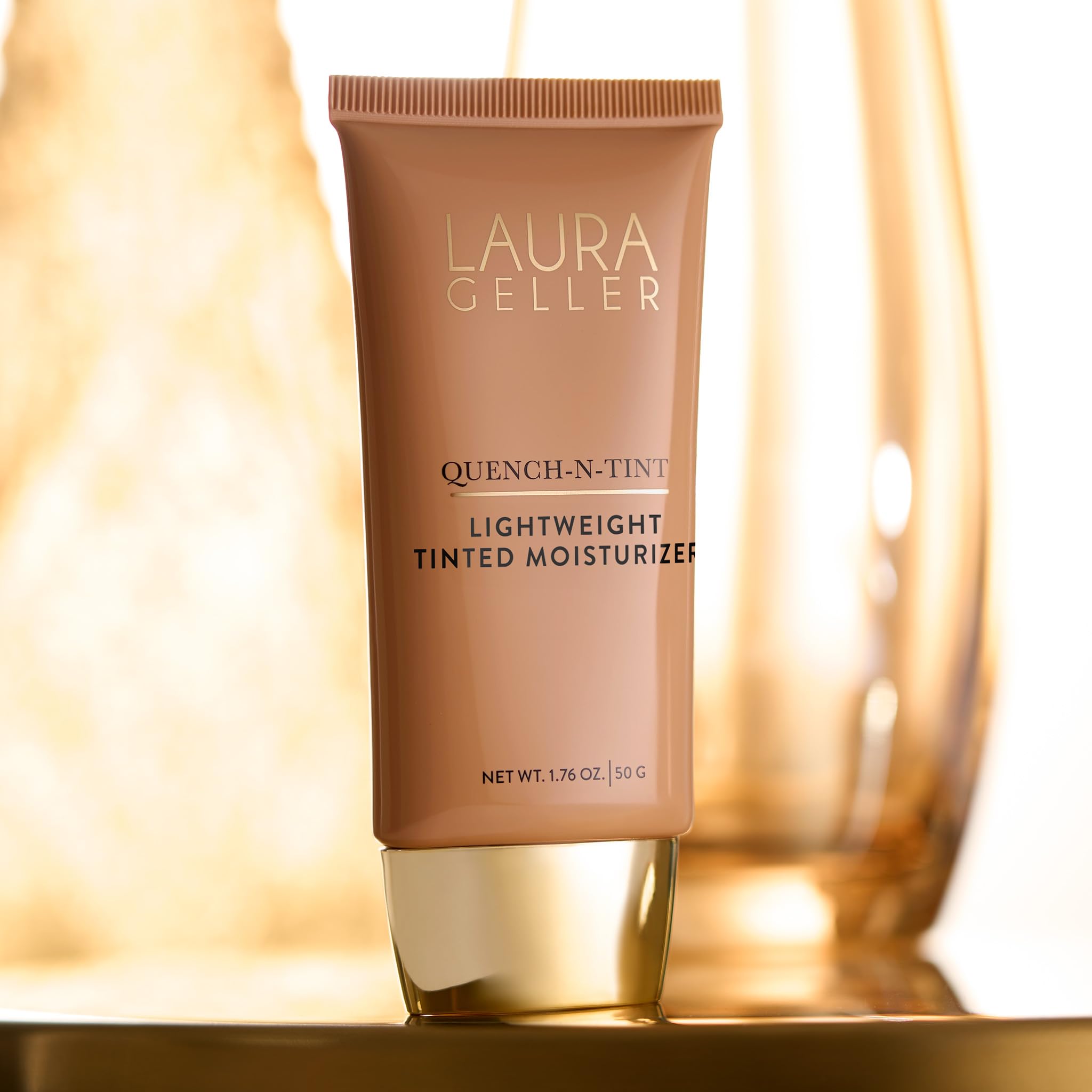 LAURA GELLER NEW YORK Quench-n-Tint Tinted Moisturizer - Sheer to Light Buildable Coverage - Natural Glow Finish - Lightweight Formula with Hyaluronic Acid, 04 Medium LAURA GELLER NEW YORK buy supplements canada