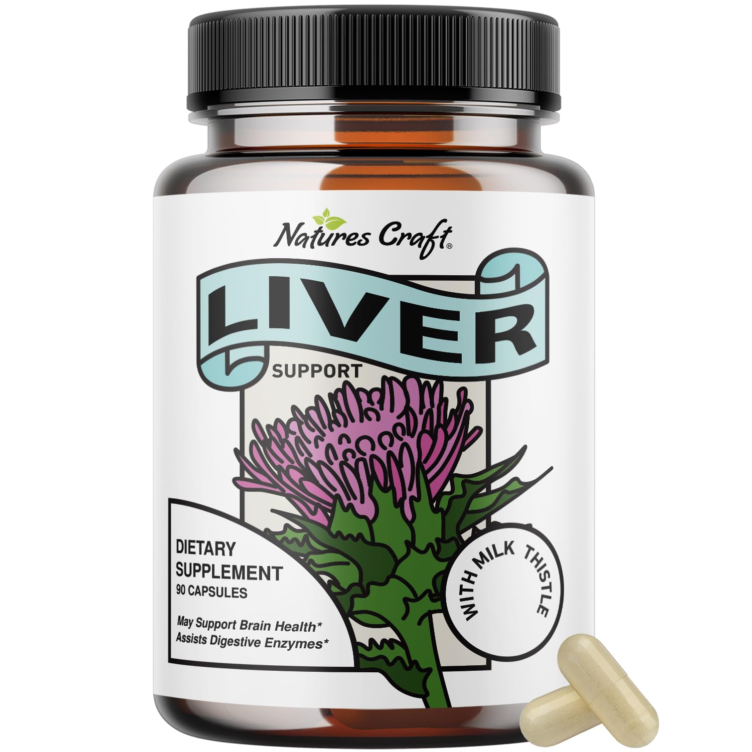 Liver Cleanse Detox & Repair Formula - Herbal Liver Support Supplement Natures Craft buy supplements canada