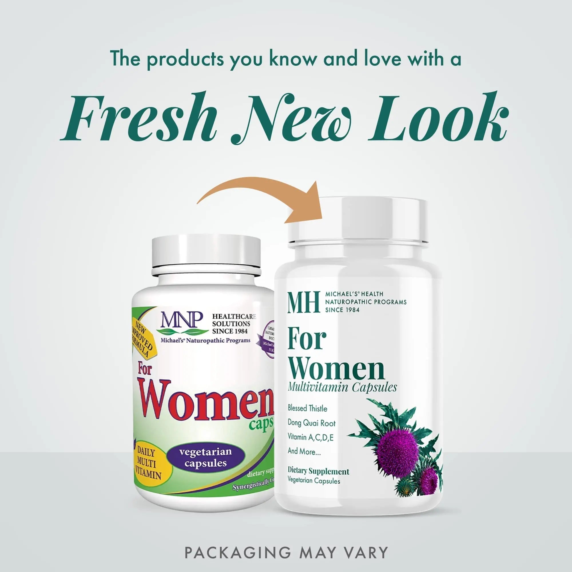 MICHAEL'S Health Naturopathic Programs for Women Multivitamin ? 90 Vegetarian Capsules ? Support for Energy, Hair, Skin and Nails ? 30 Servings MICHAEL'S buy supplements canada
