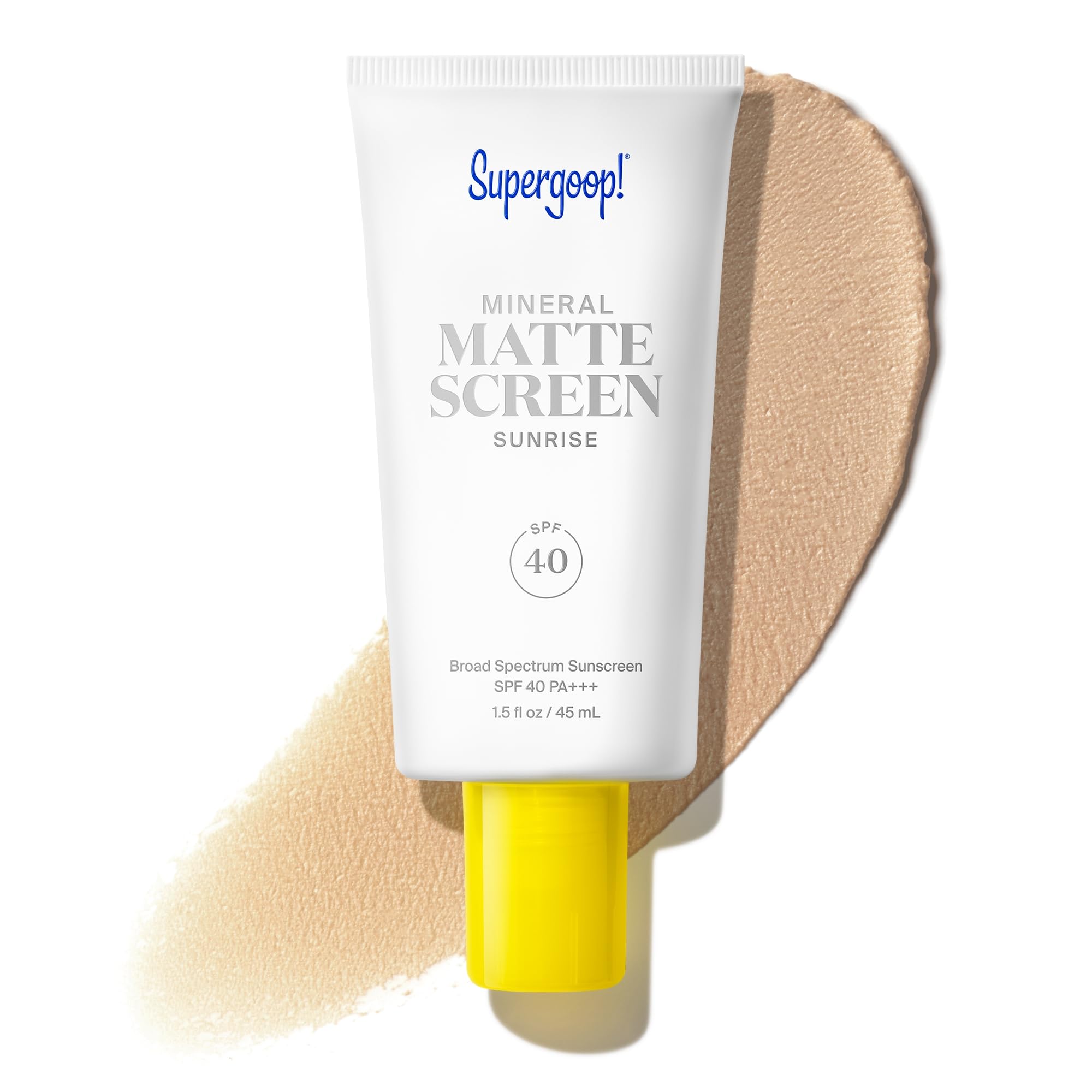 Supergoop! Mineral Mattescreen (SPF 40) - 45 mL - Mineral, Oil-Free Broad Spectrum Sunscreen - Smooths Skin’s Appearance Supergoop! buy supplements canada