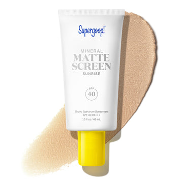 Supergoop! Mineral Mattescreen (SPF 40) - 45 mL - Mineral, Oil-Free Broad Spectrum Sunscreen - Smooths Skin’s Appearance Supergoop! buy supplements canada