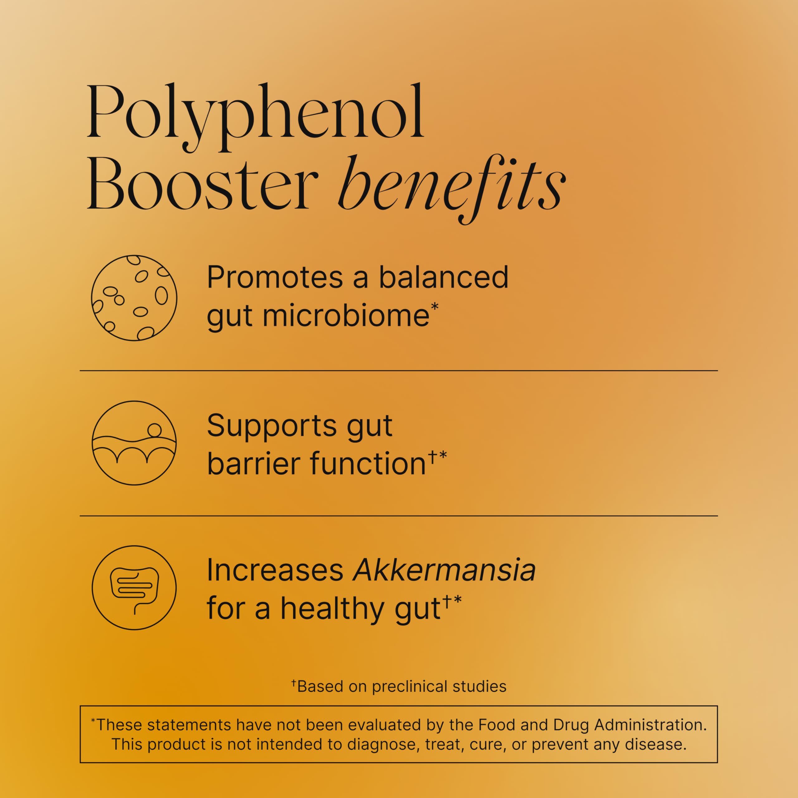 Pendulum Polyphenol Booster, Antioxidant from Superfoods, Beneficial Plant Compounds for Good Health, Helps Boost Akkermansia Muciniphila for Men & Women (60 Capsules, 1-Pack) Pendulum buy supplements canada