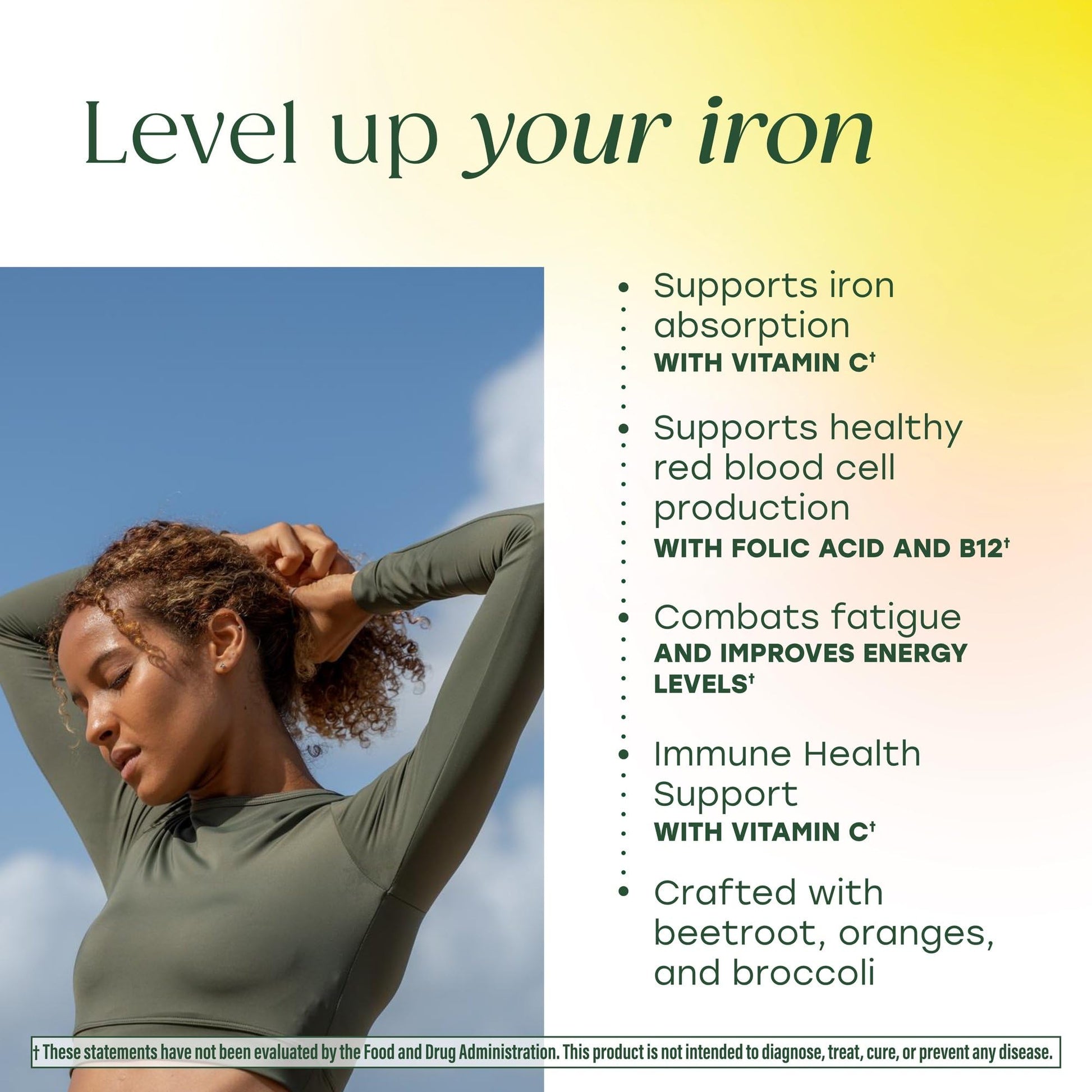 MegaFood Blood Builder Iron Supplement for Women & Men - Increase Iron Levels Without Side Effects - Combats Fatigue - Vitamin B12, Folic Acid & Vitamin C MegaFood buy supplements canada
