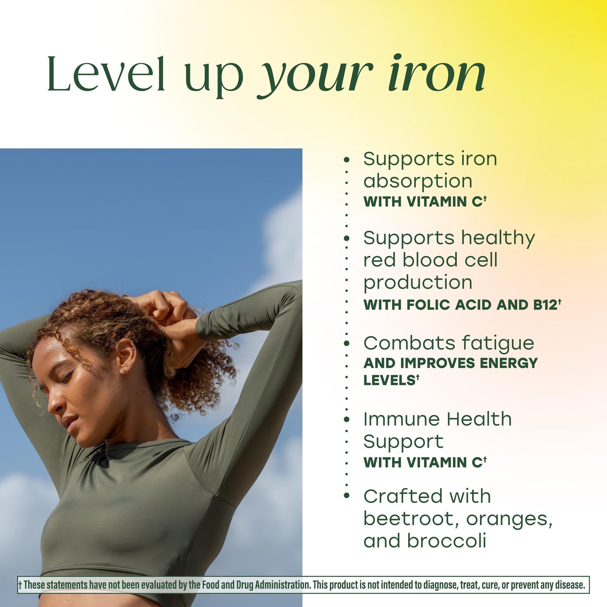 MegaFood Blood Builder Iron Supplement for Women & Men - Increase Iron Levels Without Side Effects - Combats Fatigue - Vitamin B12, Folic Acid & Vitamin C MegaFood buy supplements canada