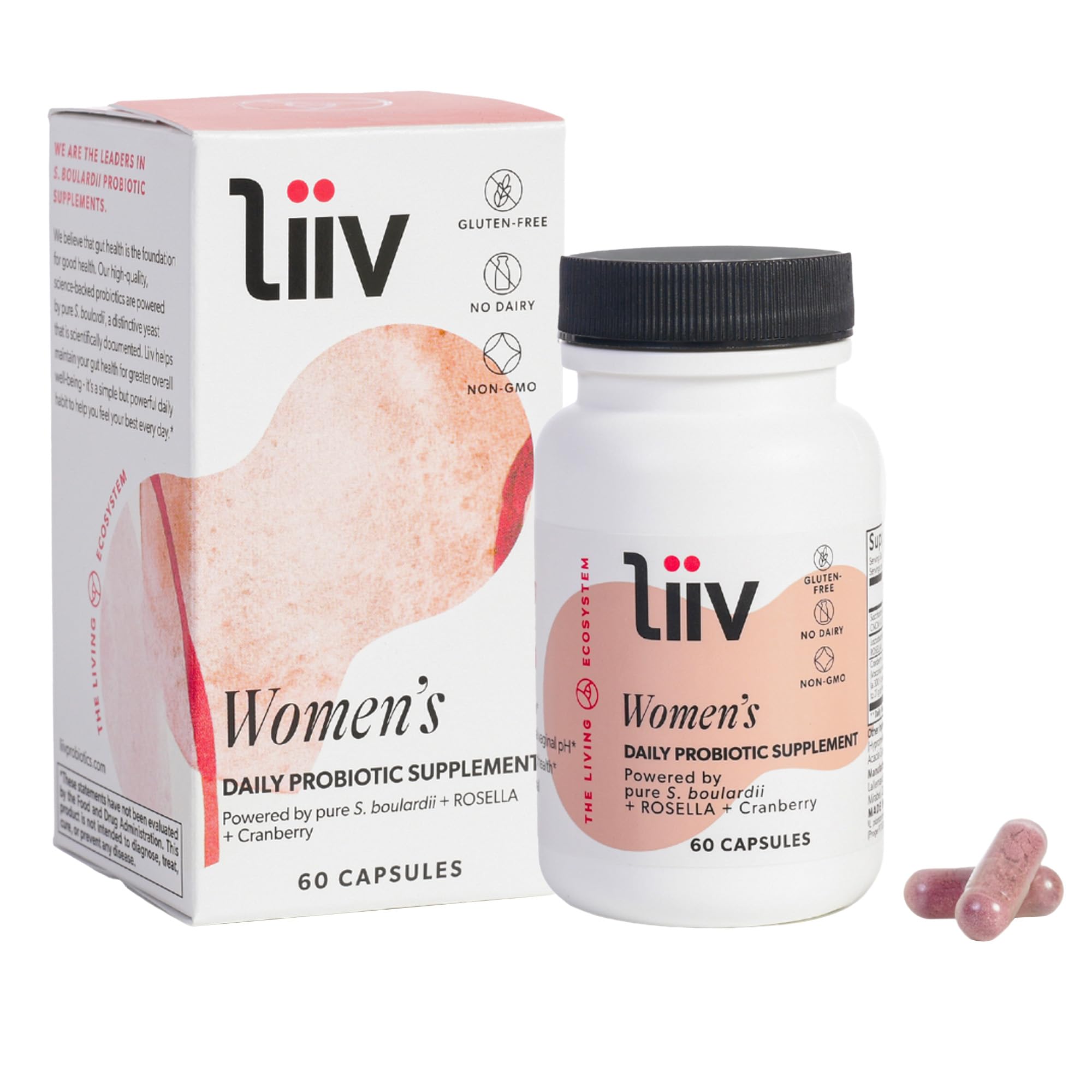 LiiV Women's Probiotics for Women Digestive Health, Vaginal pH Balance & Urinary Tract LiiV buy supplements canada