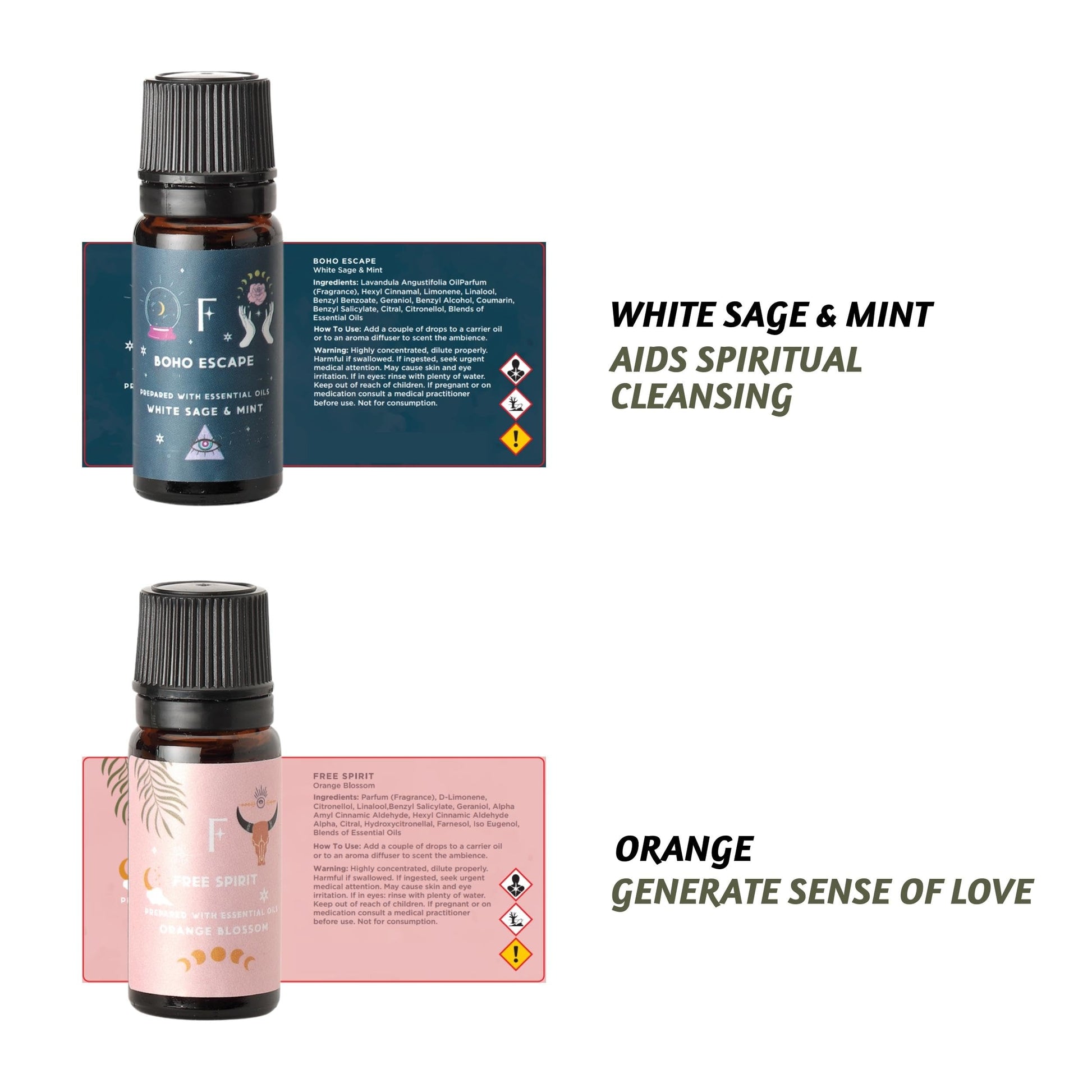 Folkulture Essential Oil Set for Diffuser, Set of 6, Aromatherapy Diffuser Oil Scents for Home Folkulture buy supplements canada