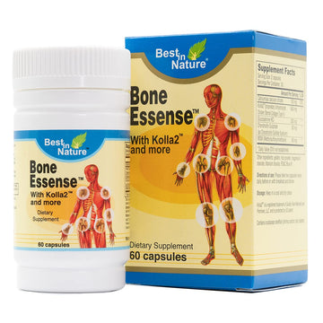 Best in Nature Bone Essense with Kolla2 (Type II Collagen) - Bone and Joint Health Supplement. (60 Count) Best in Nature buy supplements canada