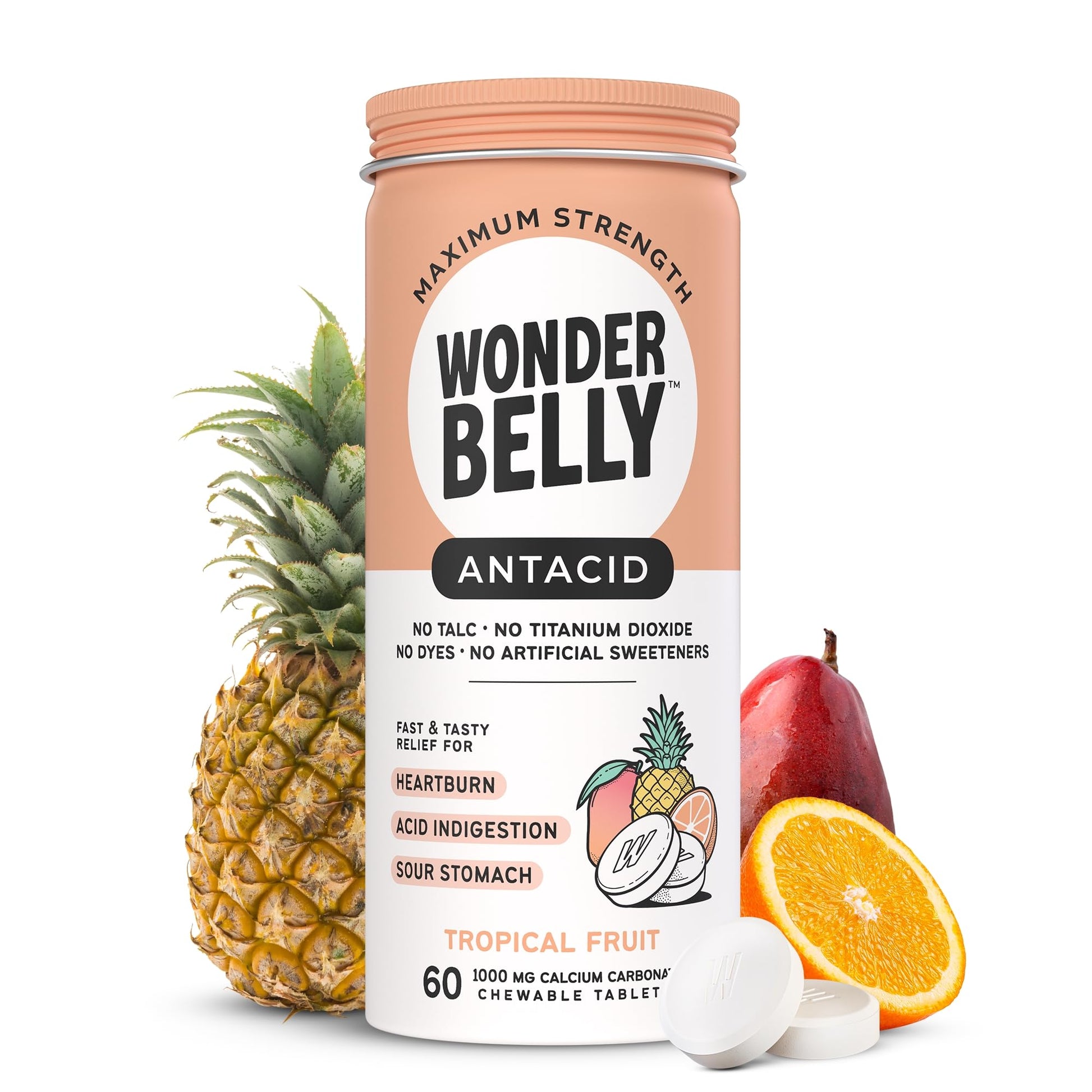 Wonderbelly Antacid, Effective Heartburn and Instant Acid Indigestion Relief, Maximum Wonderbelly buy supplements canada