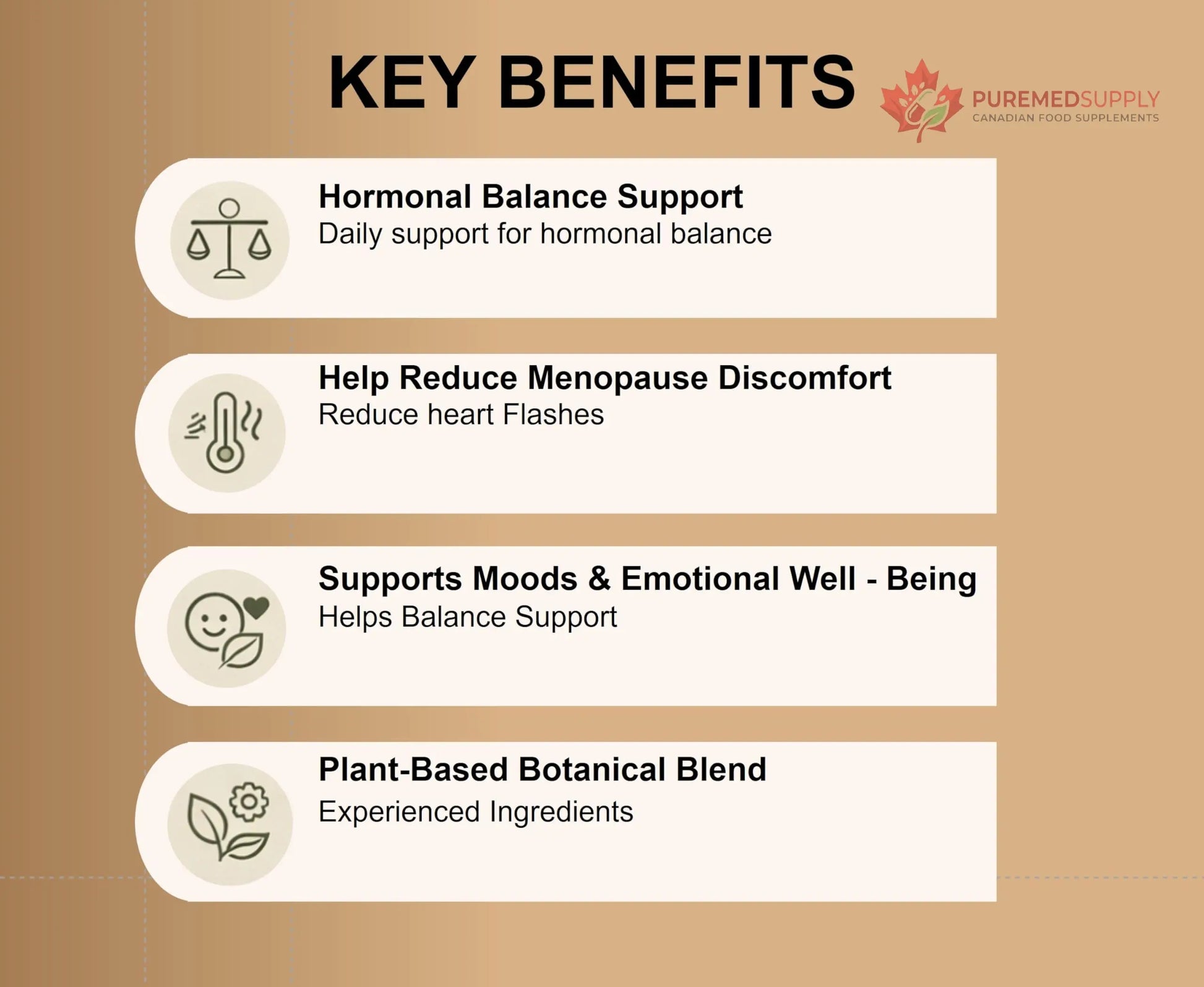 Women’s Hormonal Balance Supplement – Menopause & PMS Support – Mood, Energy & Cycle Regulation – Botanical Formula – 60 Capsules Next For Life buy supplements canada