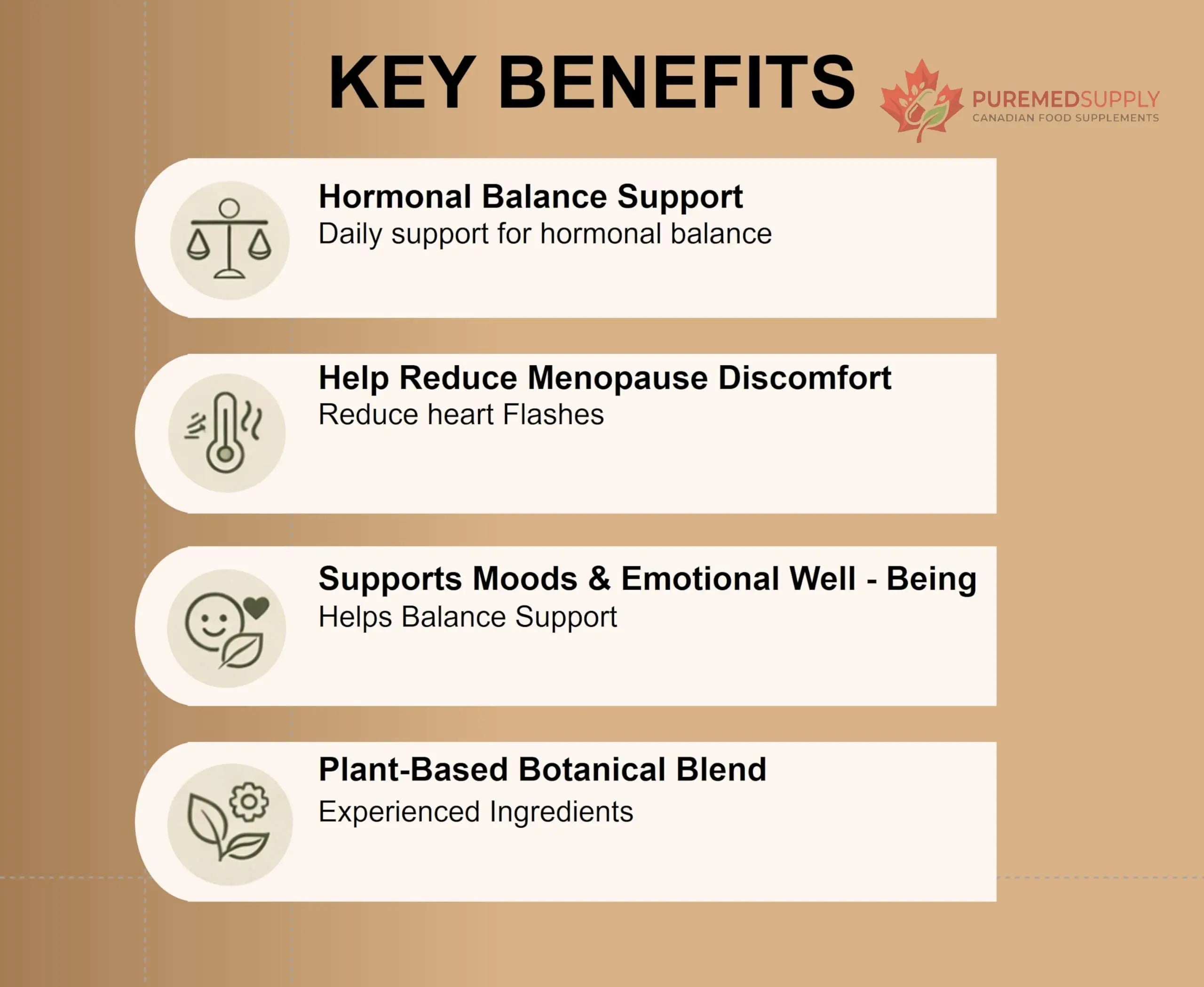 Women’s Hormonal Balance Supplement – Menopause & PMS Support – Mood, Energy & Cycle Regulation – Botanical Formula – 60 Capsules Next For Life buy supplements canada