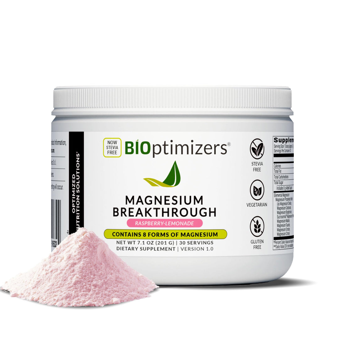 BIOptimizers Magnesium Breakthrough Drink - 8 Forms of Magnesium, Electrolytes, Sleep Health, Stress, Muscle Recovery, Heart Support | Glycinate, BIOptimizers buy supplements canada