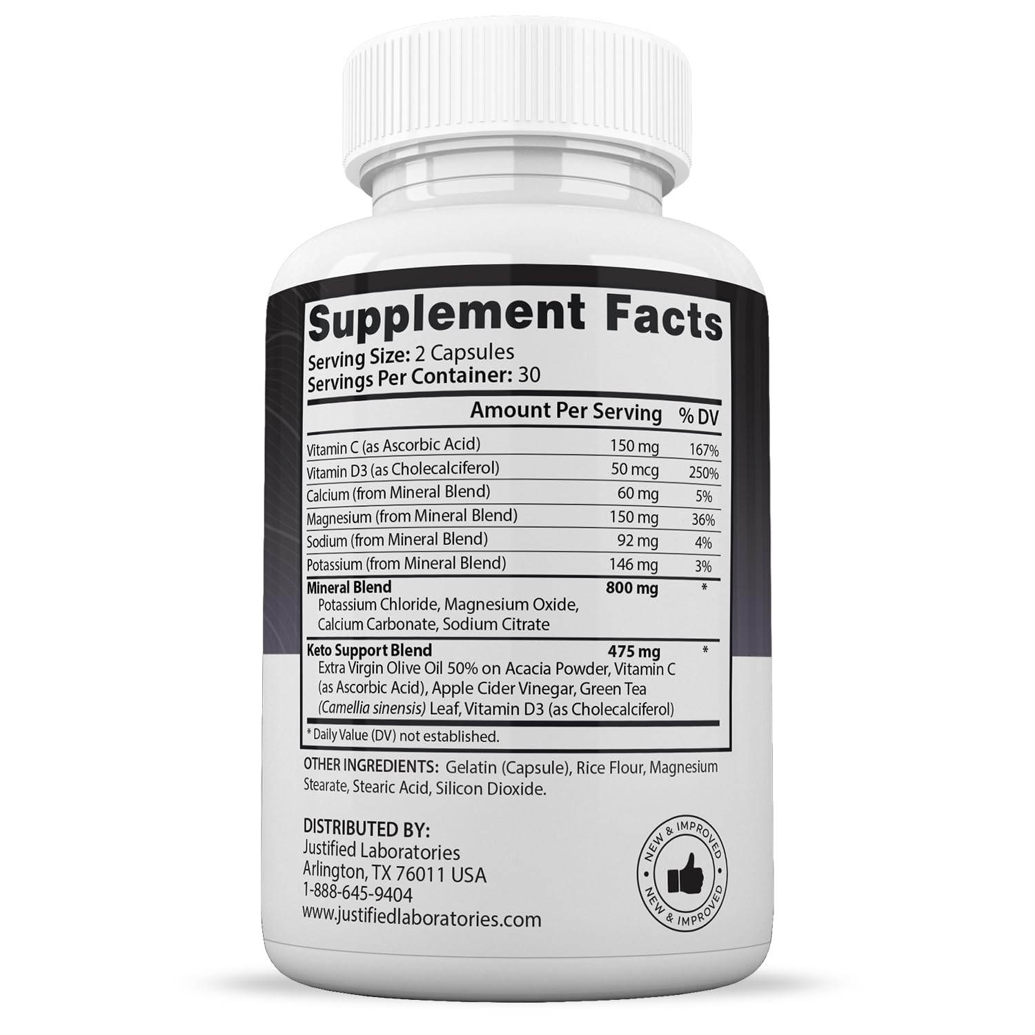 Advanced Keto 1500 Keto Pills 1275MG New & Improved Formula Contains Apple Cider Justified Laboratories buy supplements canada