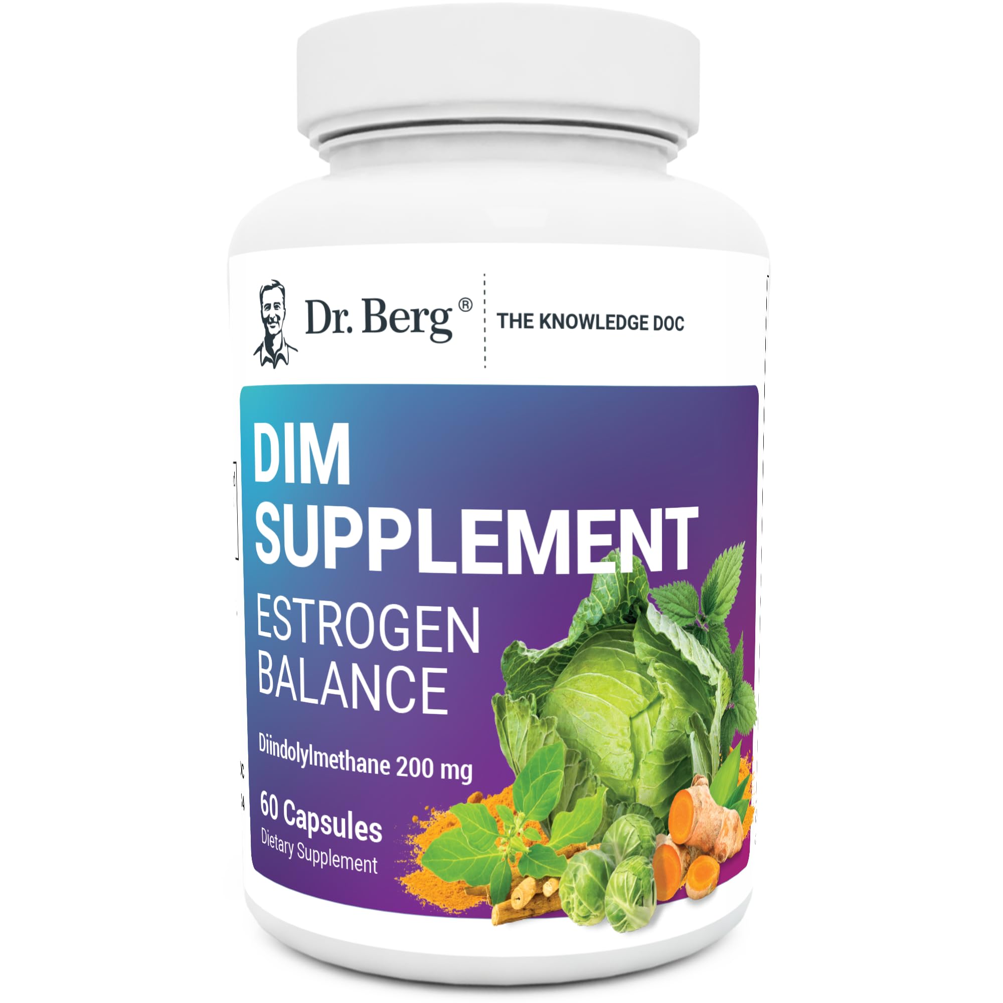 Dr. Berg DIM Supplement Estrogen Balance - Original Estrogen Supplement for Women with Diindolylmethane Dr. Berg Nutritionals buy supplements canada