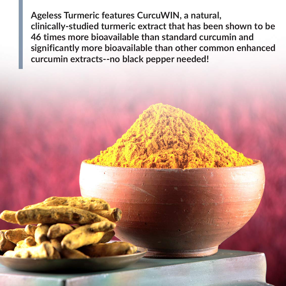 BioTrust Ageless Turmeric Supplement - CurcuWIN Turmeric Curcumin with Ginger Extract BioTrust buy supplements canada
