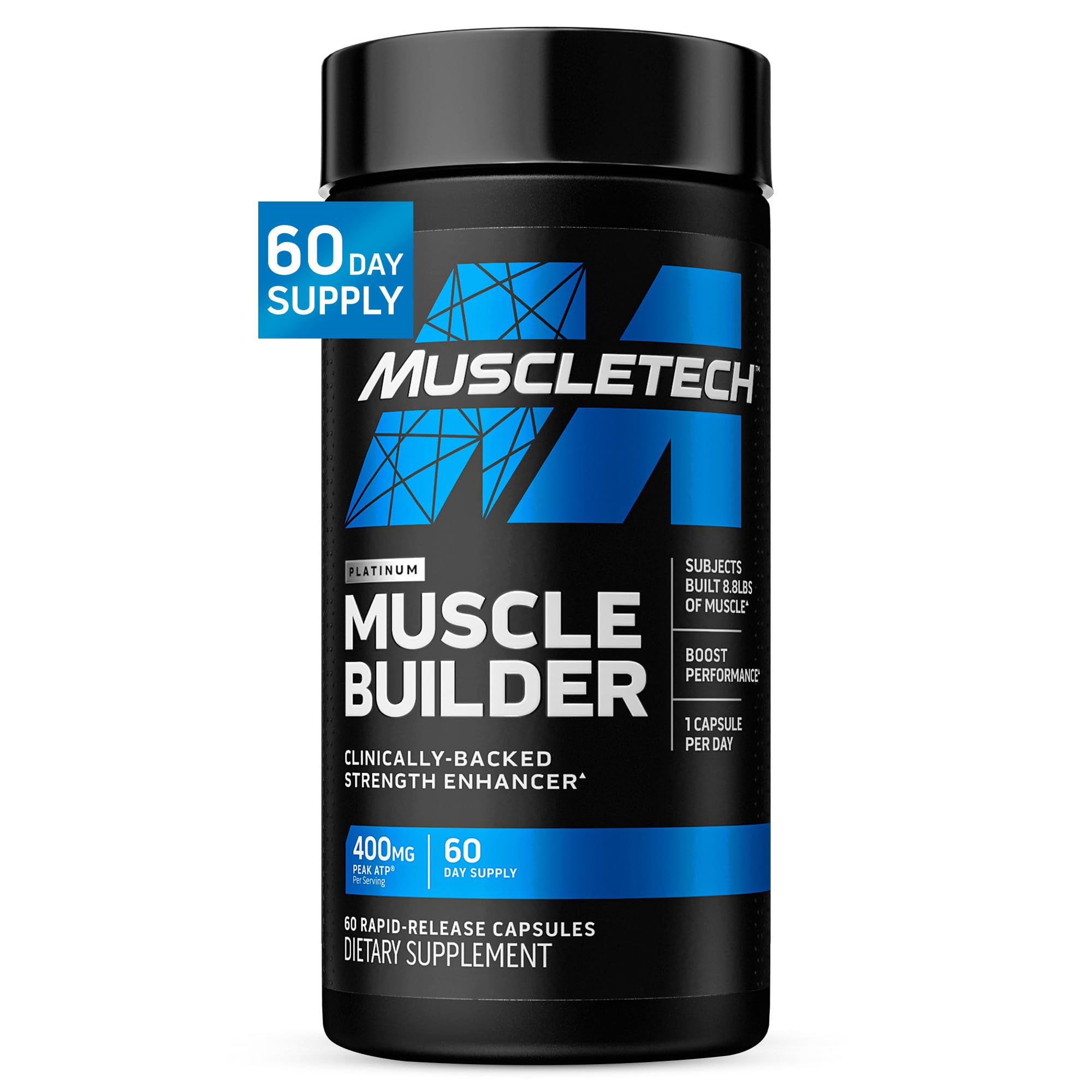 Muscletech Nitric Oxide Supplements for Men & Women, Muscle Builder (60 Capsules) - Nitric Oxide Booster Supplement Supports Muscle Gain & Performance MuscleTech buy supplements canada