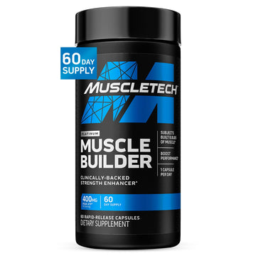 Muscletech Nitric Oxide Supplements for Men & Women, Muscle Builder (60 Capsules) - Nitric Oxide Booster Supplement Supports Muscle Gain & Performance MuscleTech buy supplements canada