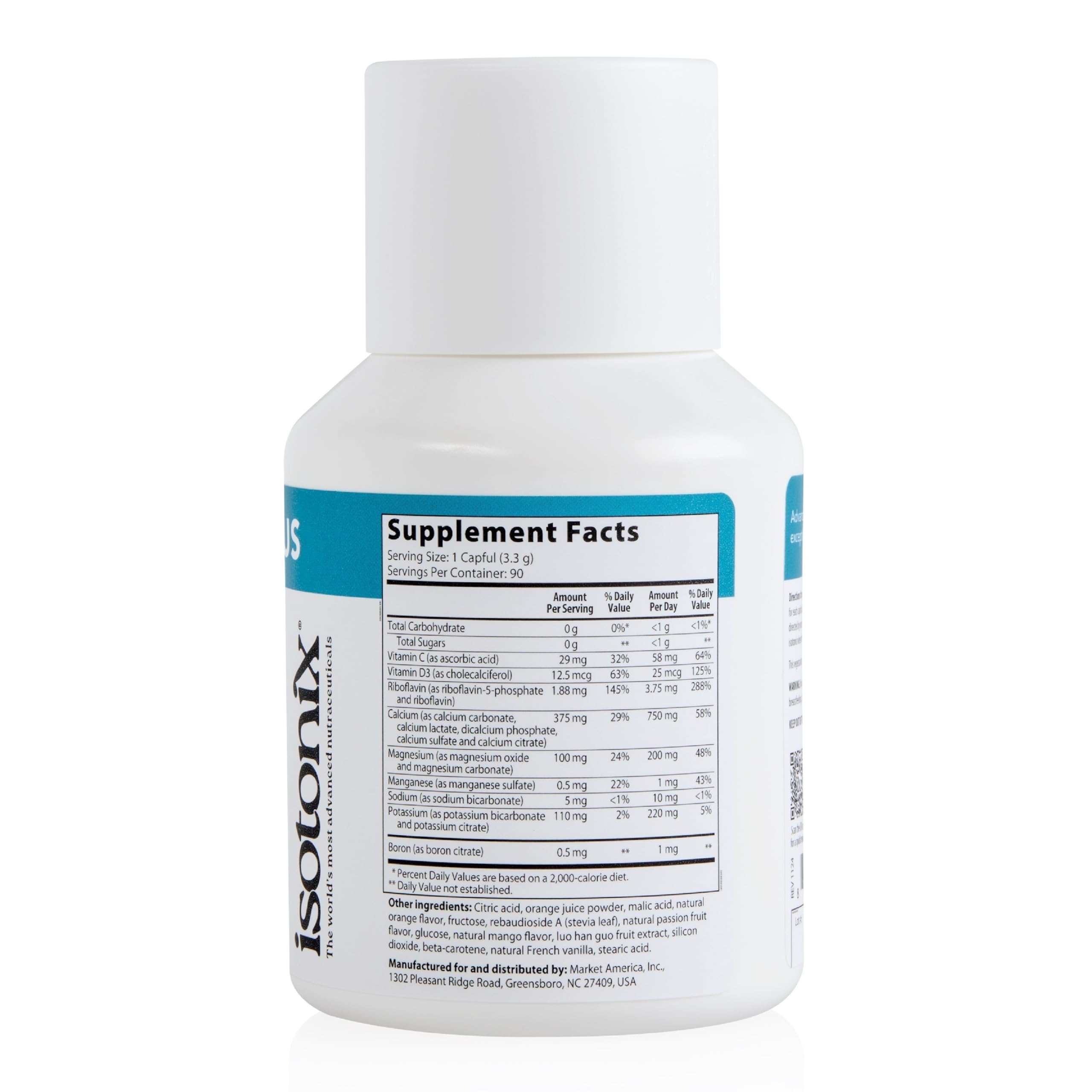 Isotonix Calcium Plus – Calcium Supplement for Women and Men with Magnesium, Vitamin D3, and Vitamin C – Fast Absorbing Isotonic Formula – Calcium Citrate & 5 Salts - 90 Servings Isotonix buy supplements canada
