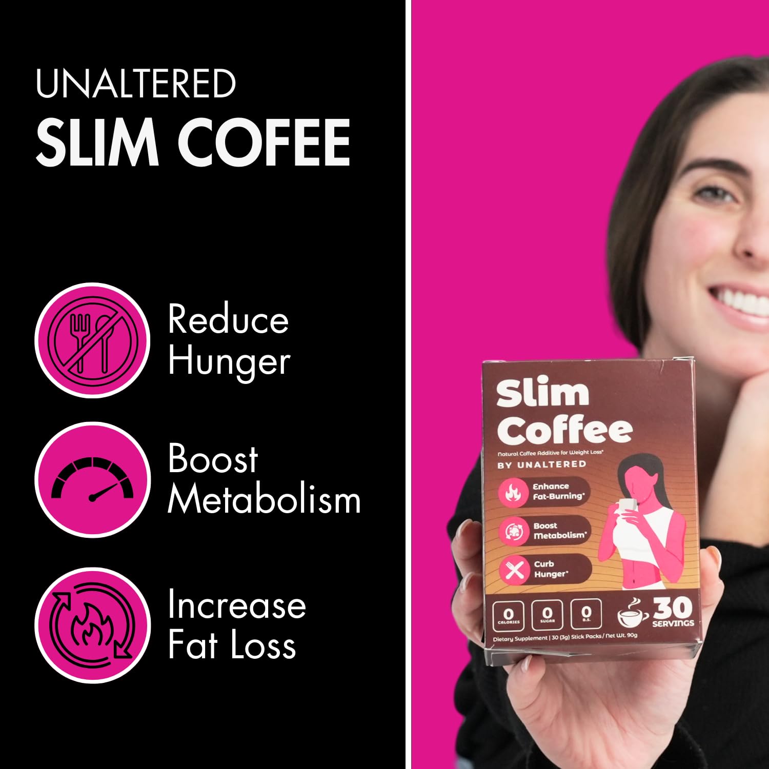 UNALTERED Weight Loss Coffee for Women - Boost Metabolism, Suppress Appetite UNALTERED buy supplements canada