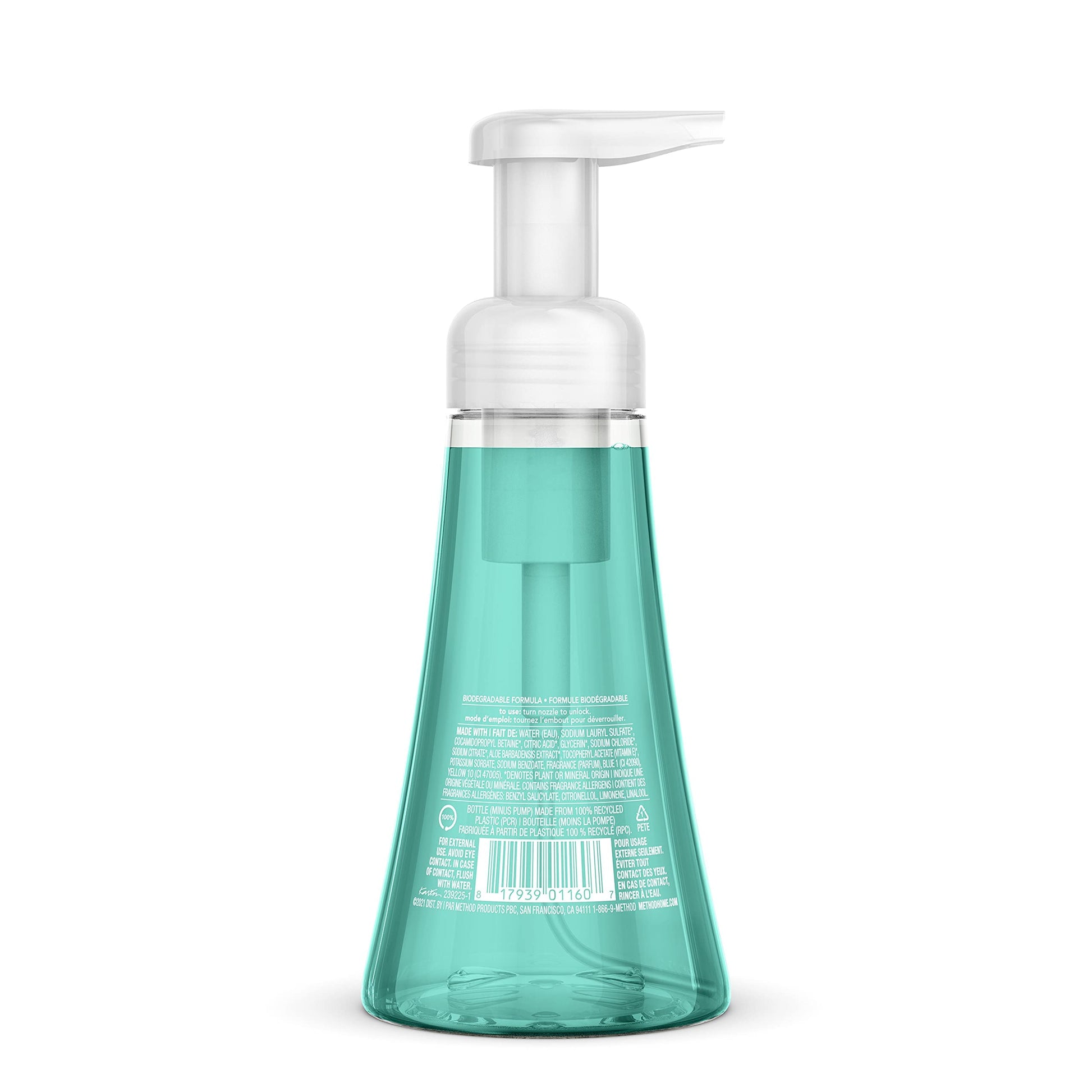 Method Foaming Hand Soap, Waterfall, Paraben and Phthalate Free, 10 Fl Oz (Pack of 1) Method buy supplements canada