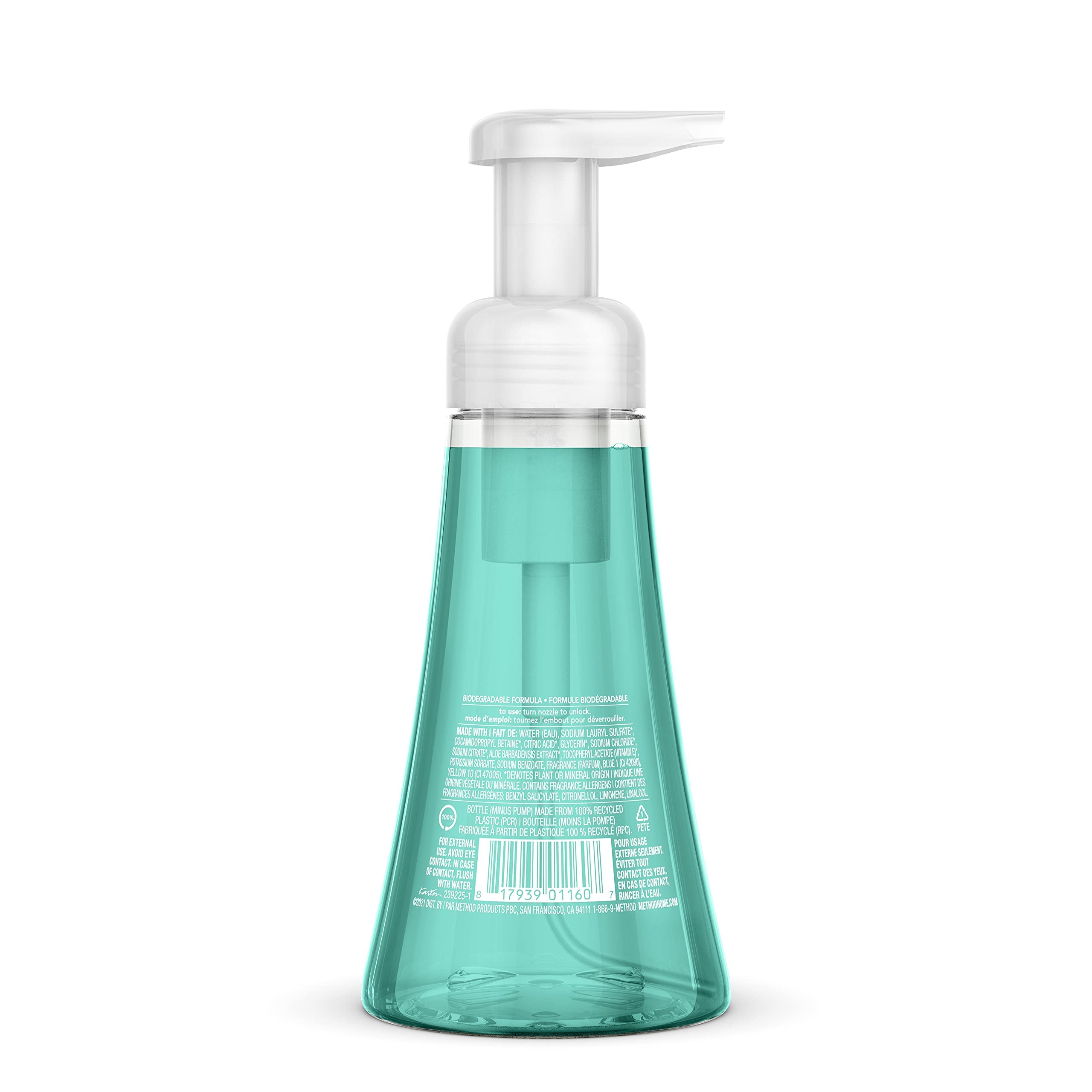 Method Foaming Hand Soap, Waterfall, Paraben and Phthalate Free, 10 Fl Oz (Pack of 1) Method buy supplements canada