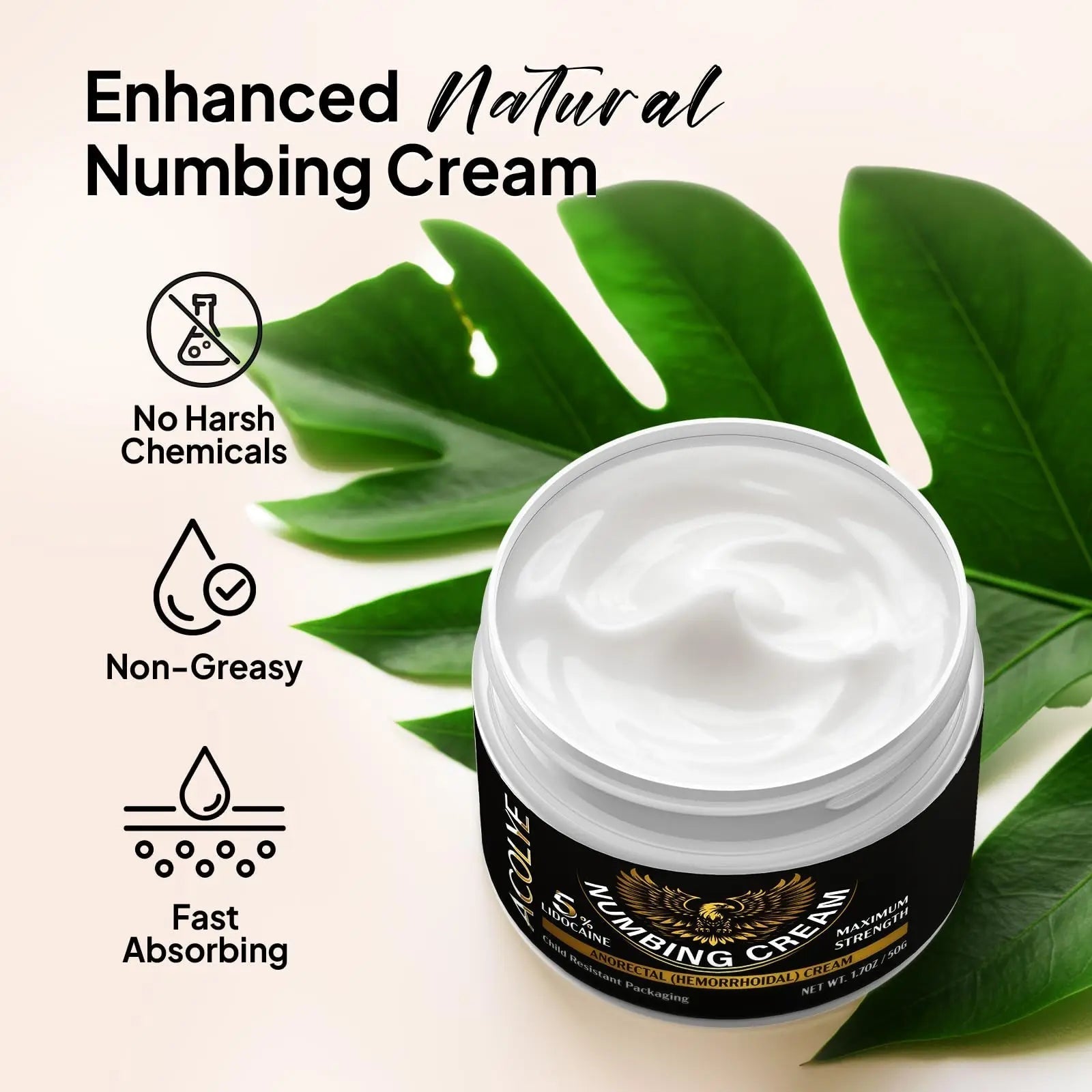 Acolye Numbing Cream Extra Strength: 5% Lidocaine Local Anesthetic- Long Lasting Extra Relief with Menthol Arnica and Emu Oil - Hemorrhoid Cream Acolye buy supplements canada