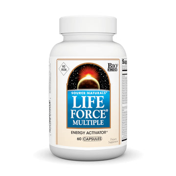 Source Naturals Life Force Multiple Iron Free Daily Multivitamin High Potency Essential Vitamins, Minerals, Antioxidants & Nutrients - Energy & Immune Boost* - 60 Capsules Source Naturals buy supplements canada