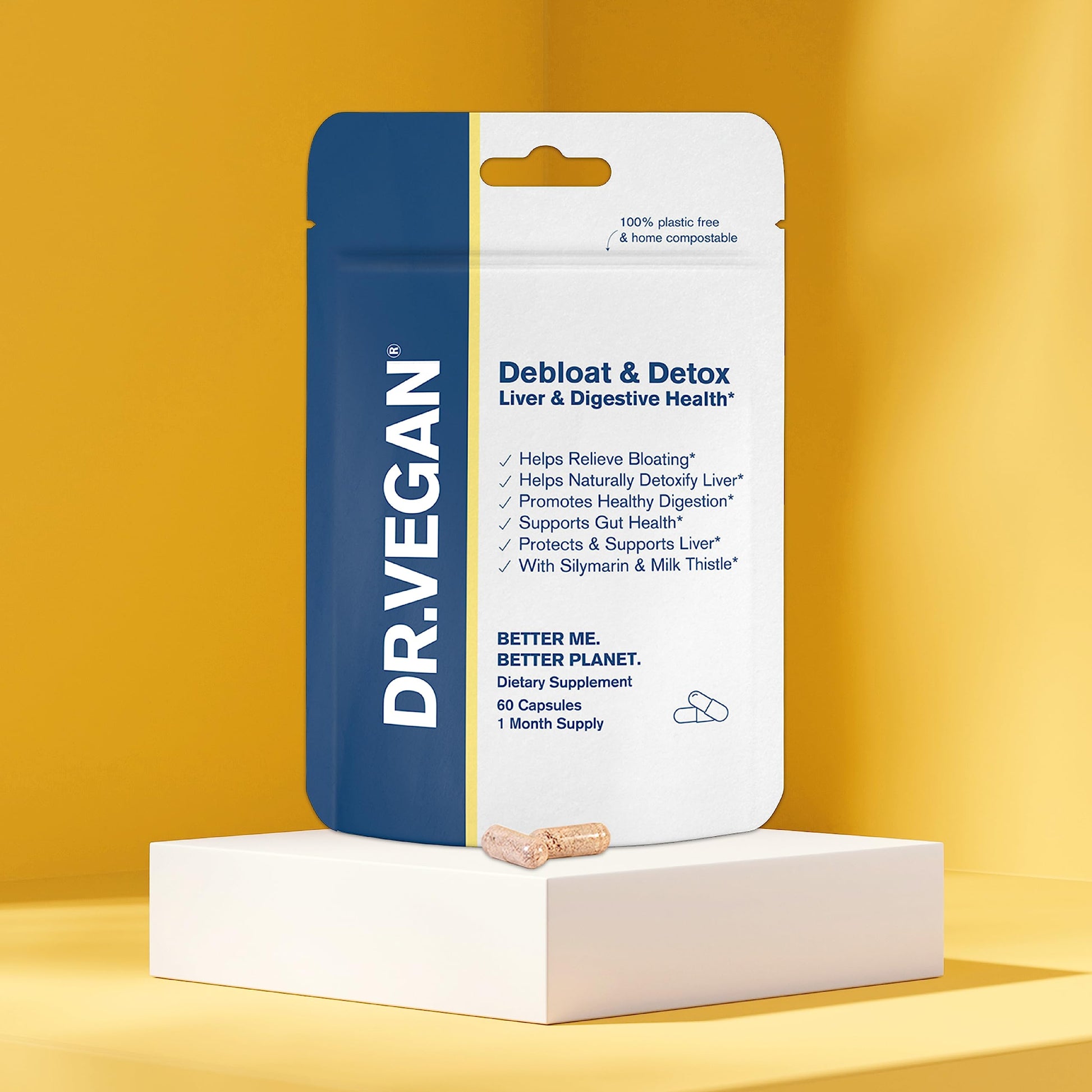 DR.VEGAN Debloat & Detox | Bloating, Digestion, Liver Support | Vitamins & Supplements dr vegan buy supplements canada