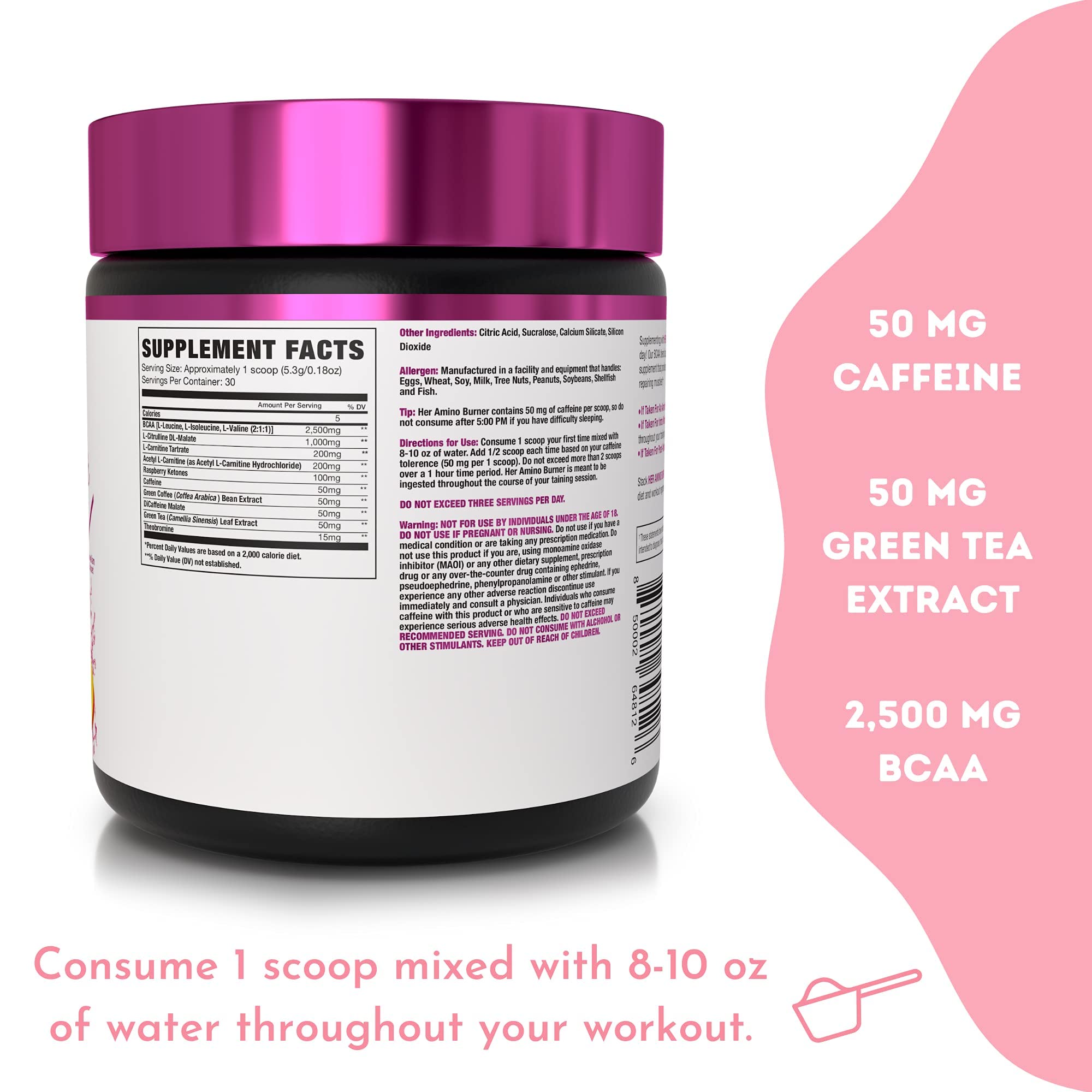 NLA for Her Pre/Intra Workout Stack (Includes Her Thermogenic Amino Georgia Peach NLA for Her buy supplements canada