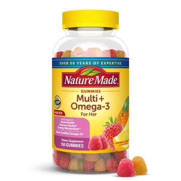 Nature Made Womens Gummy Multivitamins with Omega-3, Multivitamin for Women for Daily Nutritional Support, 150 Gummies, 75 Day Supply Nature Made buy supplements canada