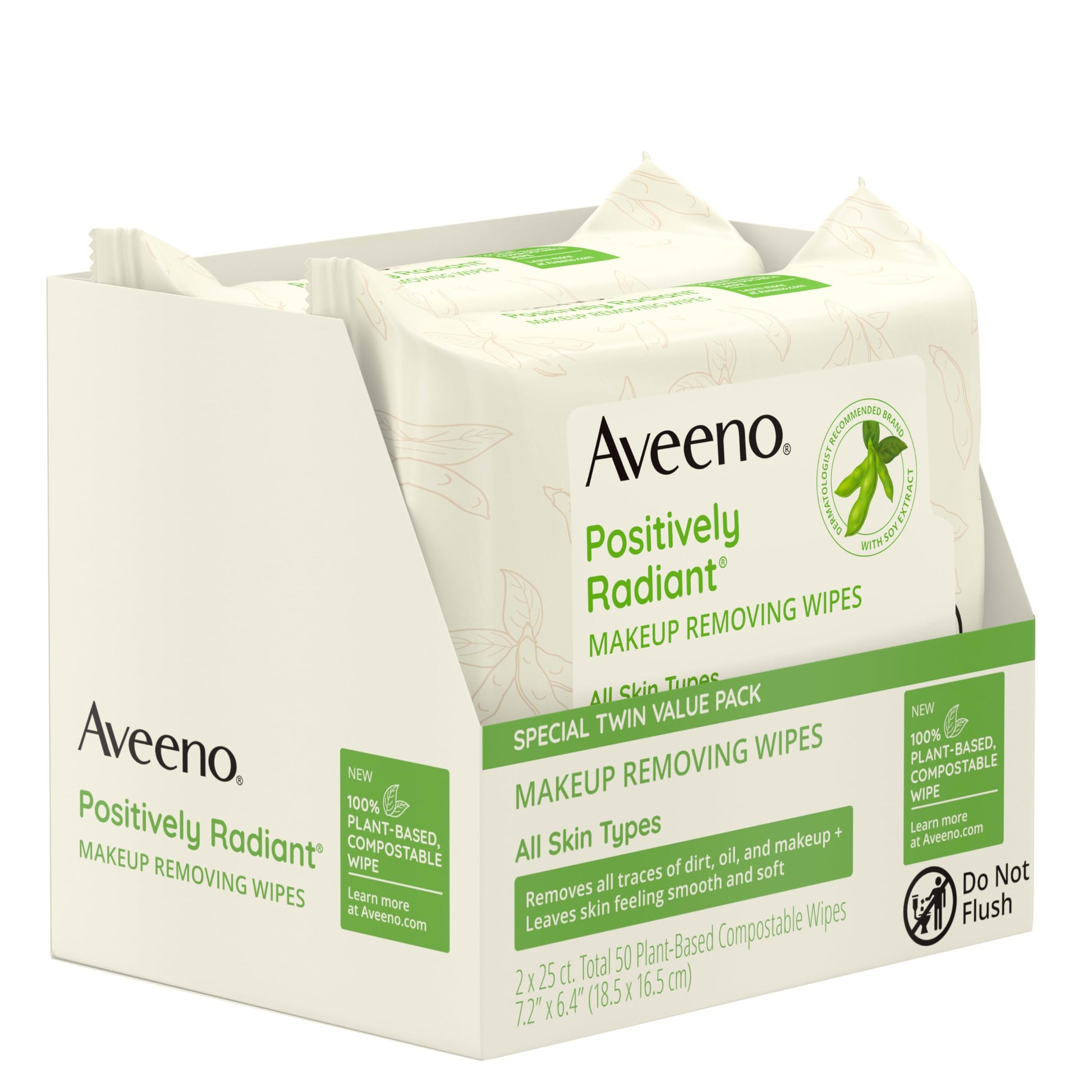 Aveeno Positively Radiant Makeup Remover Wipes, Oil Free, Alcohol Free, Non-Comedogenic Facial Cleansing Wipes, Gentle Face Wipes for Sensitive Skin Aveeno buy supplements canada