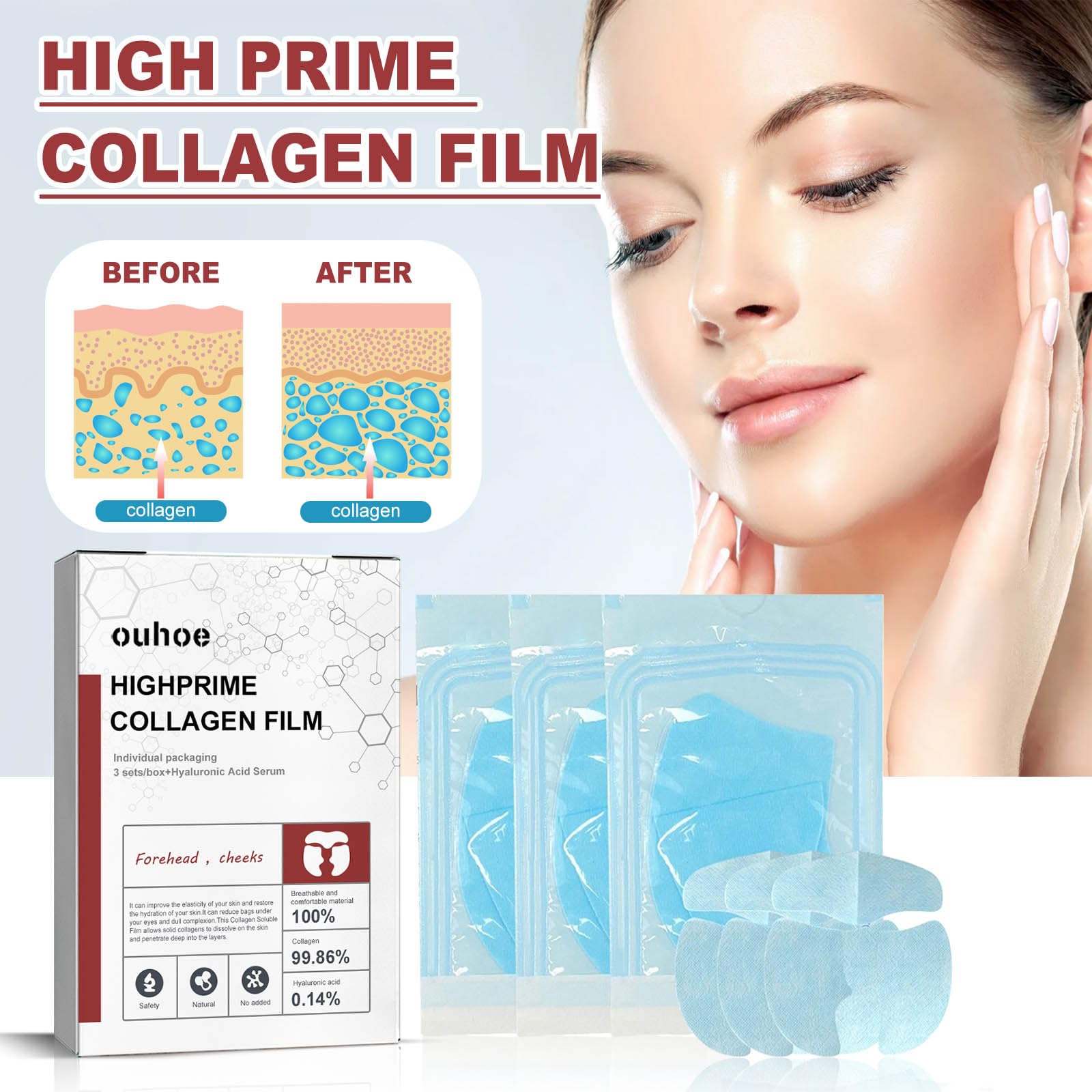Melting Collagen Film, Peptide Collagen Film, Soluble Collagen Supplement Film With Hydrolysed Collagen Orgrul buy supplements canada