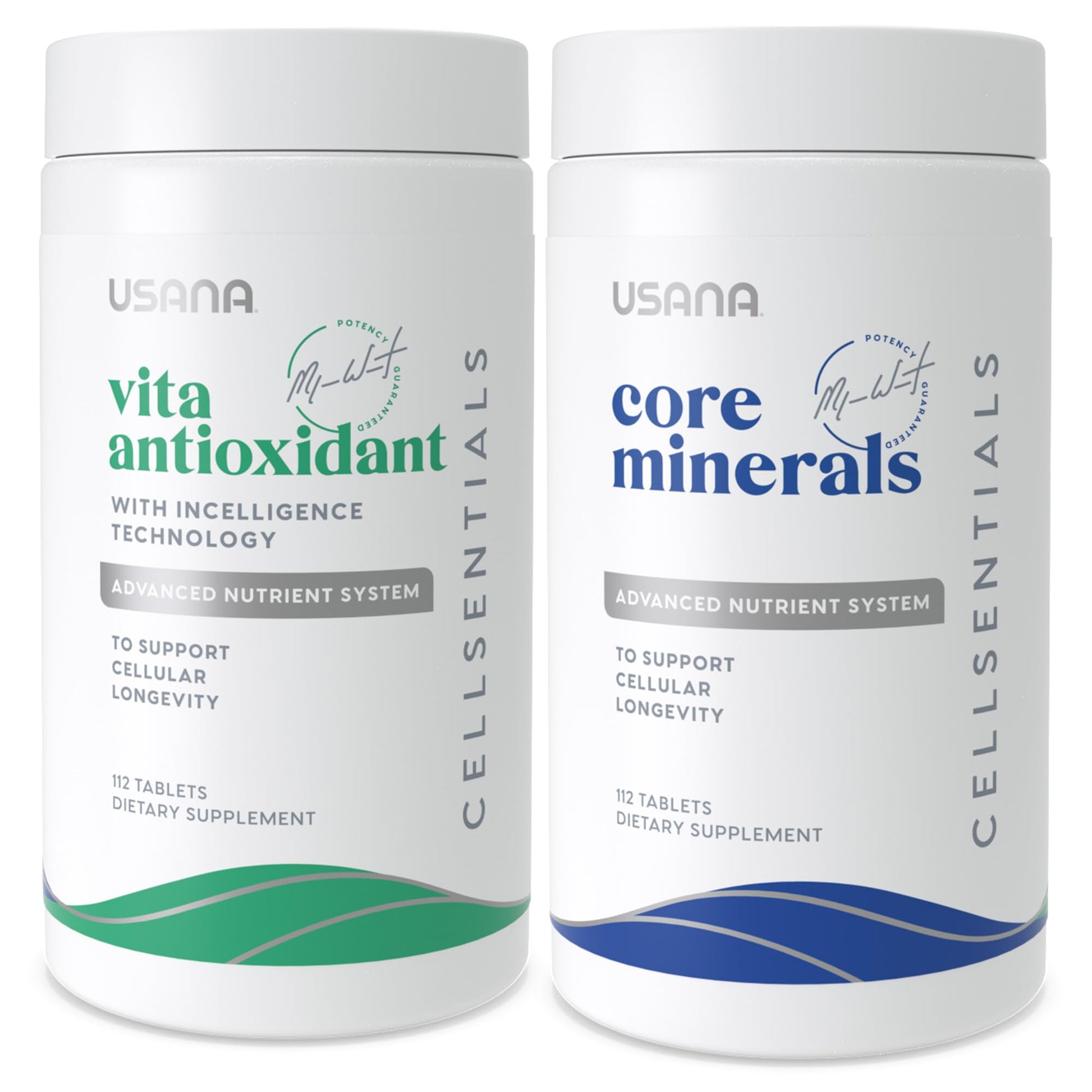 USANA CellSentials - Core Minerals and Vita Antioxidant with InCelligence Technology to Support Total Body Health* - 112 Tablets Per Bottle - 28 Day Supply USANA buy supplements canada