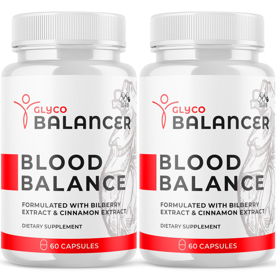 (2 Pack) Glyco Balancer Capsules, Official GlycoBalancer Health Support Pills with All Natural Ingredients, Glyco Balancer Advanced Health Support with Premium Vitamins for Women & Men (120 Capsules) MJO buy supplements canada