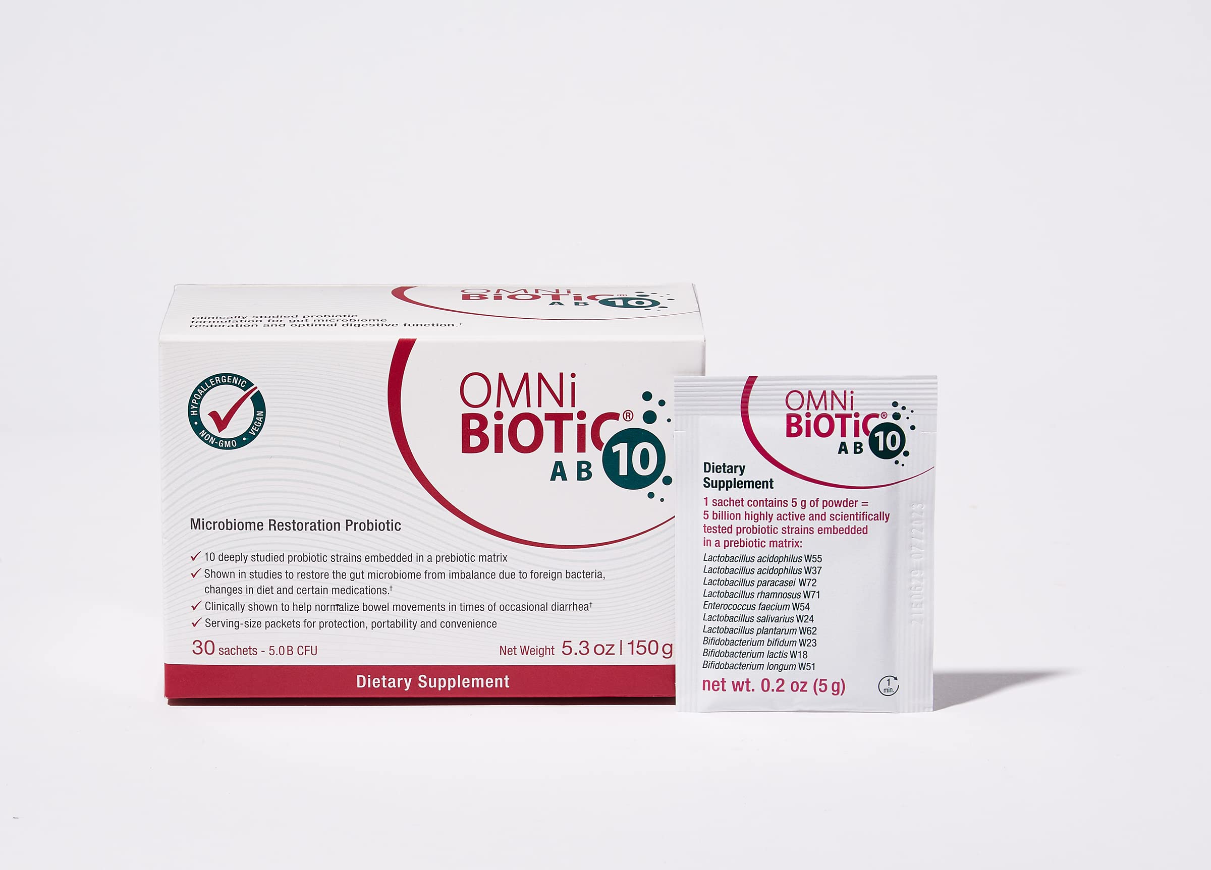 OMNi BiOTiC AB 10 - Clinically Tested Restorative Probiotic - Supports & Restores Gut Flora & Digestion OMNi BiOTiC buy supplements canada