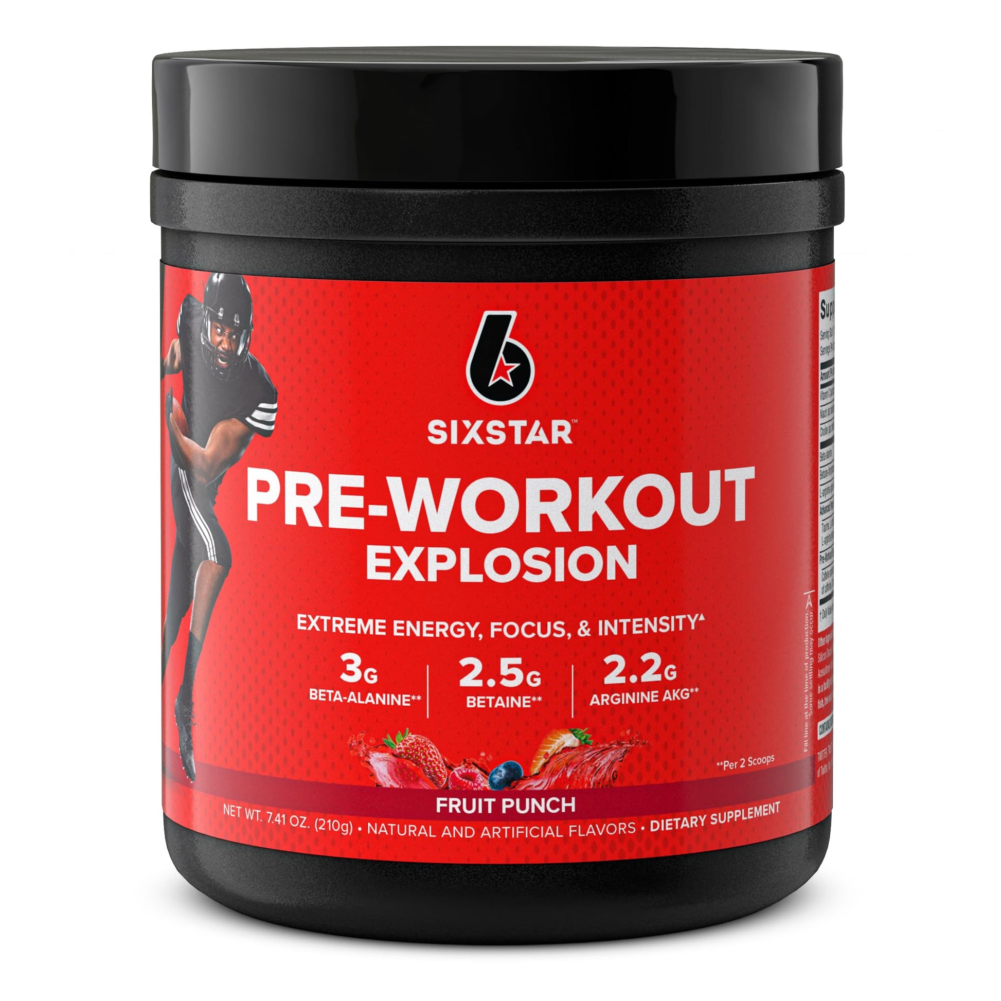 Six Star Pre Workout, PreWorkout Explosion, Pre Workout Powder for Men & Women Six Star buy supplements canada