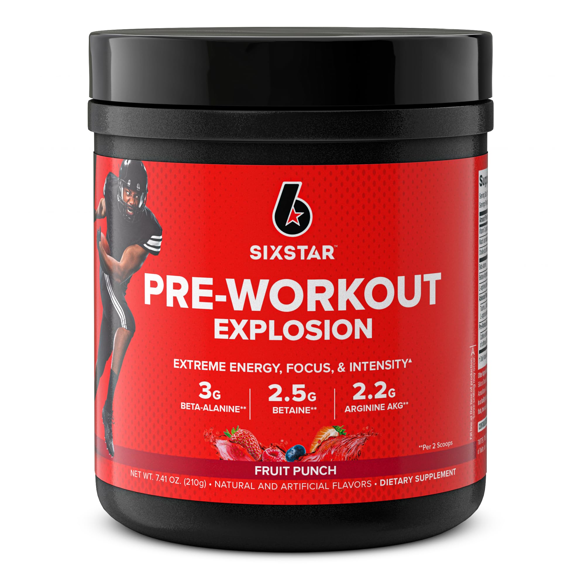 Six Star Pre Workout, PreWorkout Explosion, Pre Workout Powder for Men & Women Six Star buy supplements canada