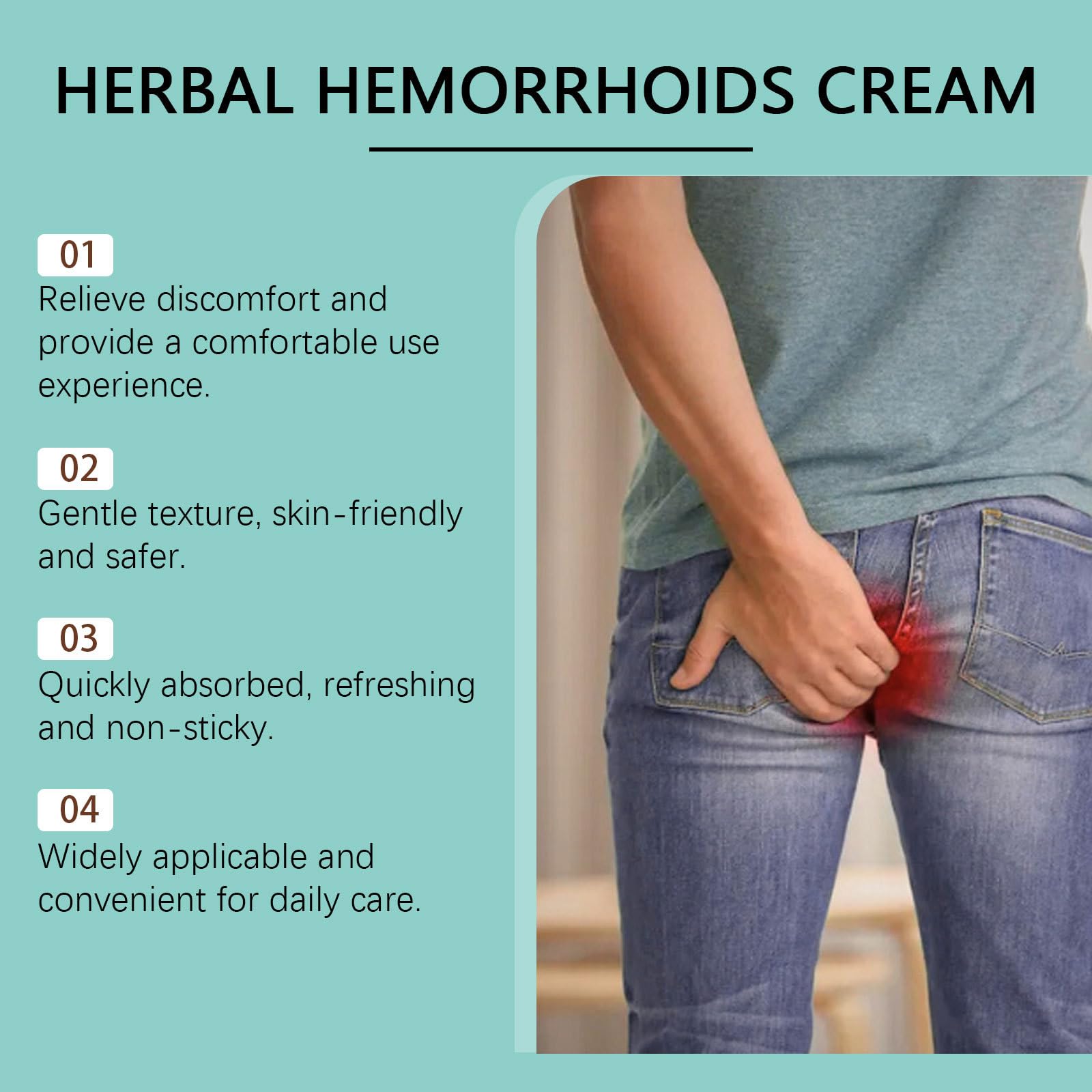 NiTa HyHy Herbal Hemorrhoids Ointment– Hemorrhoid Treatment and Hemorrhoid Cream for Relief Fast Acting Relief of Pain, Swelling, Discomfort, Burning and Itching NiTa HyHy buy supplements canada