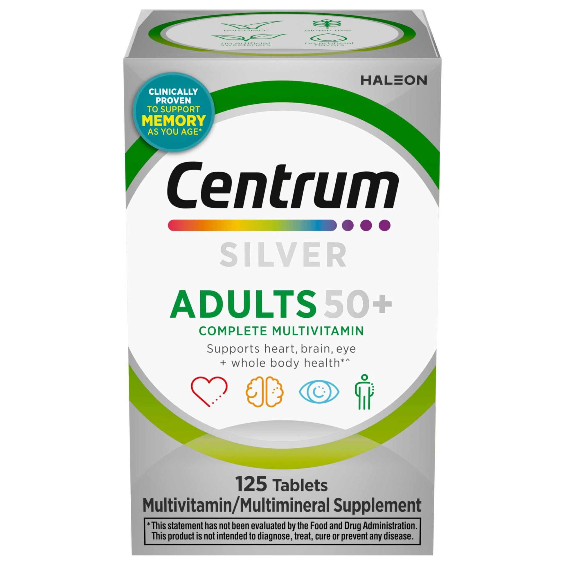 Centrum Silver Multivitamin for Adults 50 Plus, Multivitamin/Multimineral Supplement, Vitamin D3, B-Vitamins, Gluten Free Centrum buy supplements canada