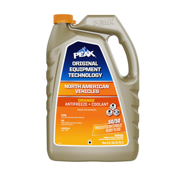 PEAK OET Extended Life Orange 50/50 Prediluted Antifreeze/Coolant for North American Vehicles, 1 Gal. PEAK buy supplements canada