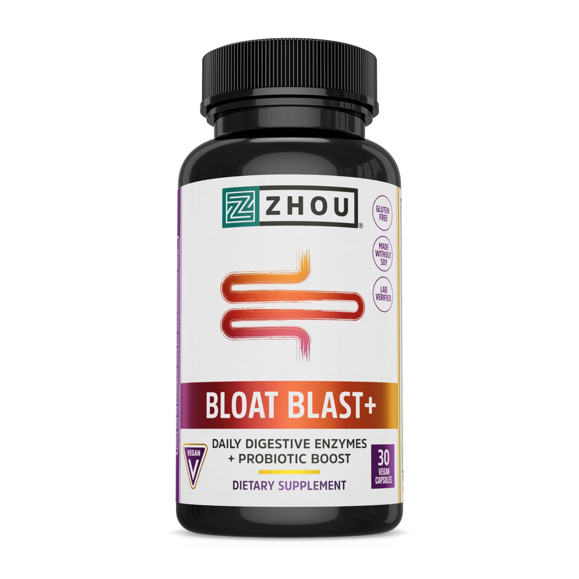 Zhou Nutrition Bloat Blast+ Digestive Enzymes with Probiotics, Bloating Relief for Women Zhou Nutrition buy supplements canada