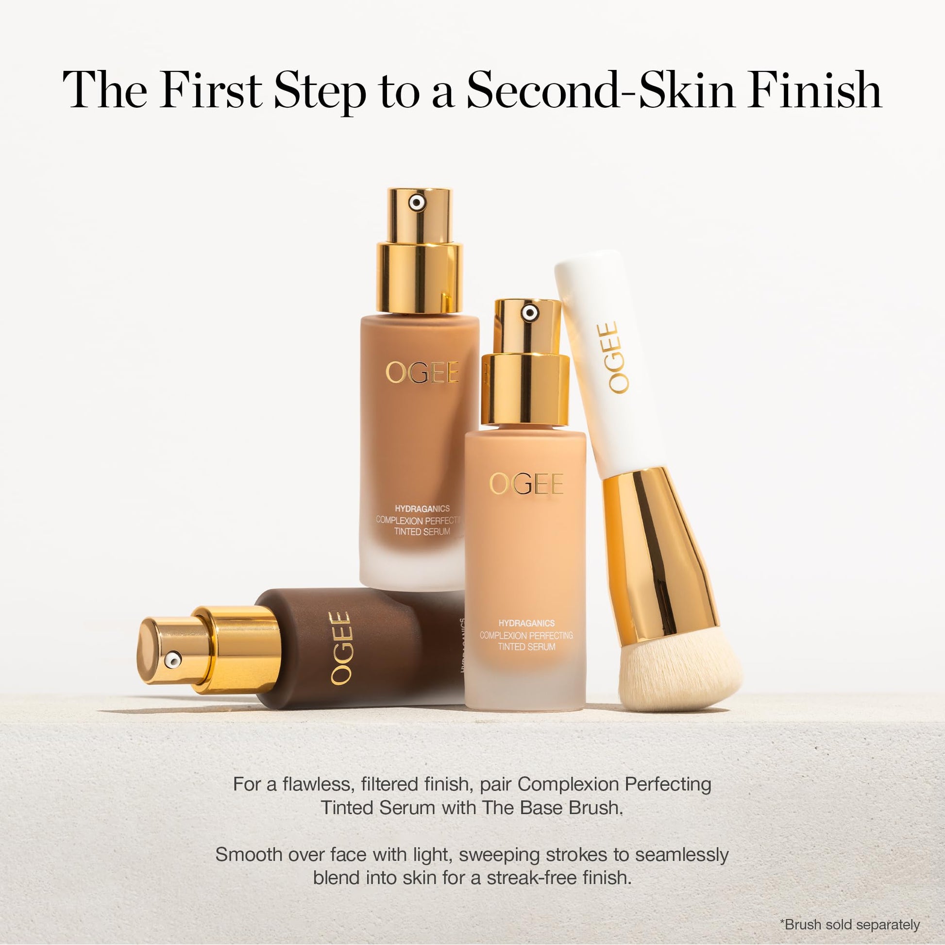 Ogee Complexion Perfecting Liquid Foundation - Lightweight Tinted Moisturizer For Face (Mahogany 14.5N - Deep Cocoa (Rich Undertones) - with Vitamin C & Jojoba Oil - Certified Organic & Made in USA Ogee buy supplements canada