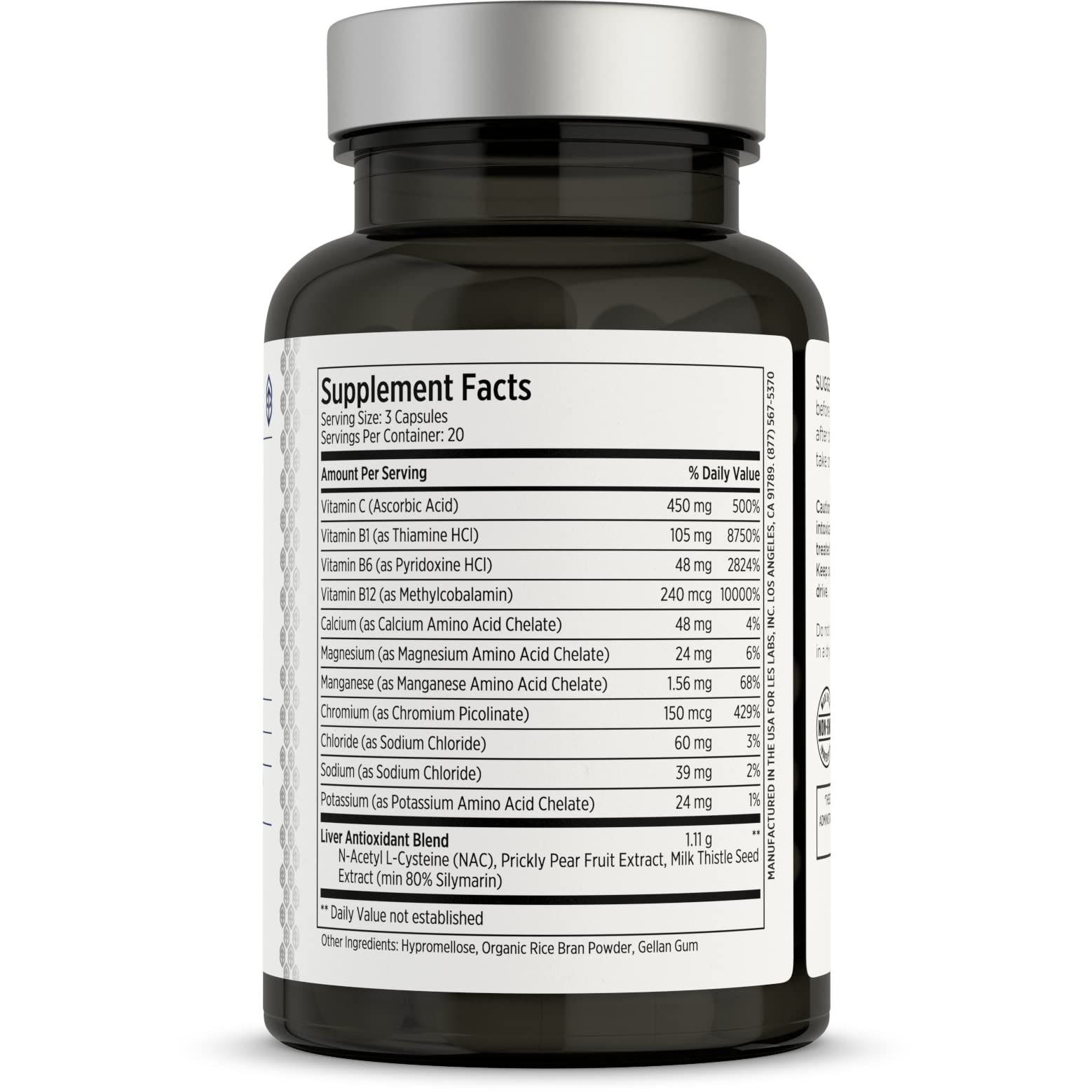 LES Labs DeToxx – Better Mornings & Recovery, Liver Support, Electrolyte Replenishment LES Labs buy supplements canada