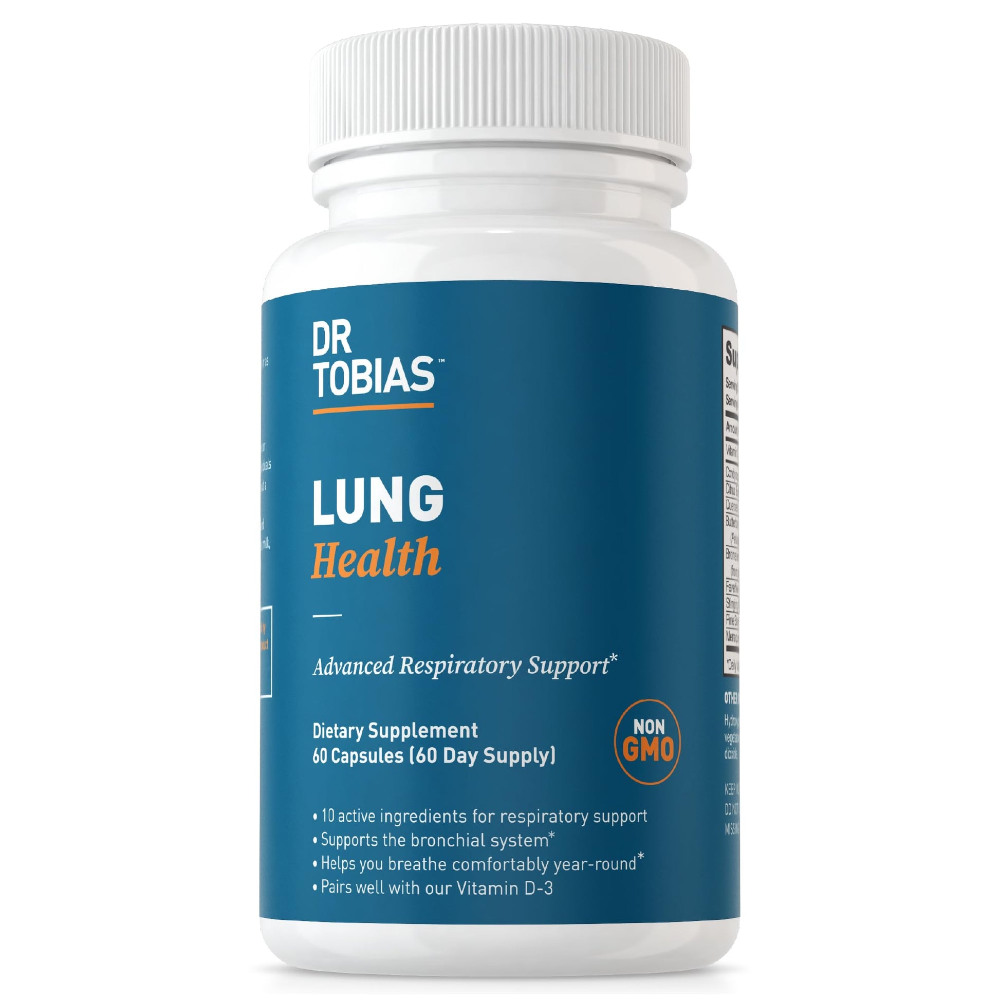 Dr. Tobias Lung Health, Lung Support Supplement with Vitamin C, Butterbur, Quercetin Dr. Tobias buy supplements canada