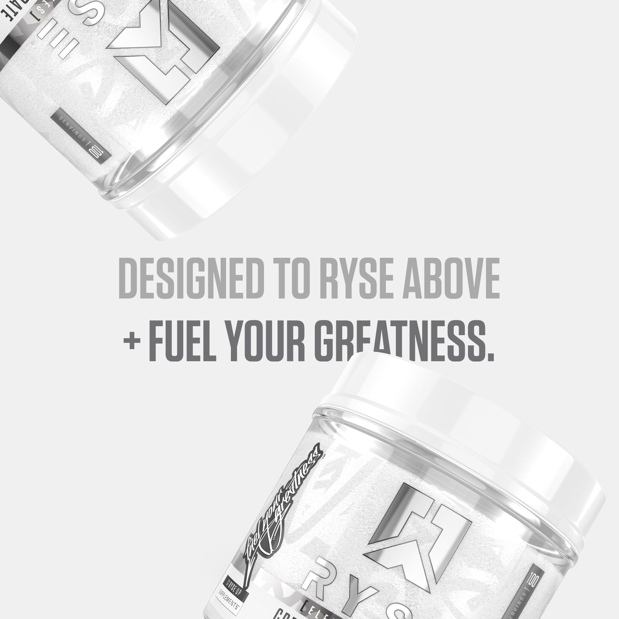 RYSE Creatine Monohydrate Powder - Unflavored - Supports Men & Women Lean Muscle Growth, Strength, Power, and Endurance - Helps Reduce Fatigue and Improve Workout Recovery - 100 Servings. RYSE Up Supplements buy supplements canada