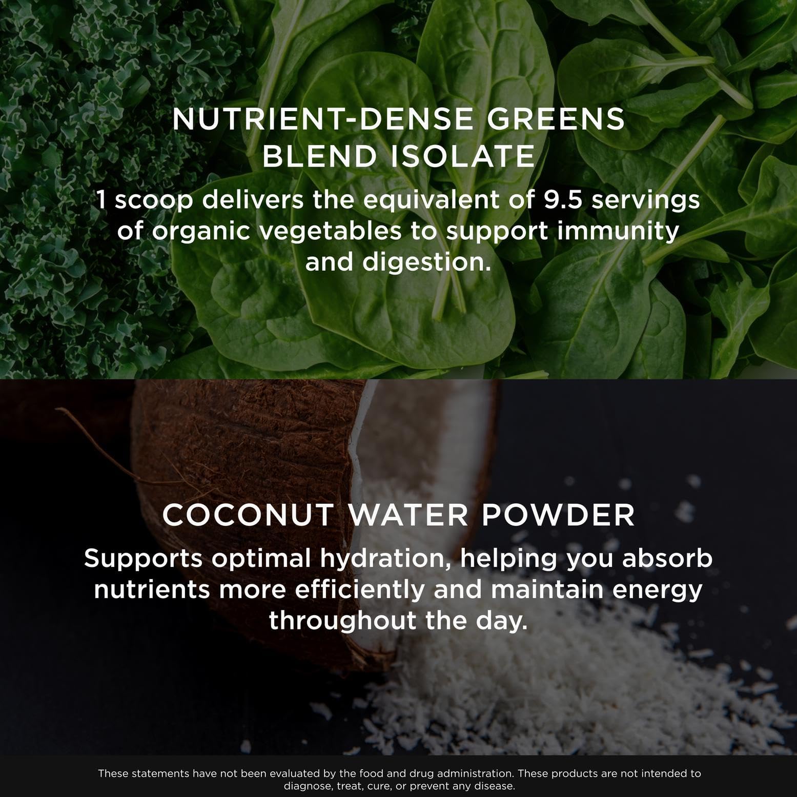 The Genius Brand Daily Superfood Greens - Organic Plant-Based Powder - Pineapple Flavor - Whole Food Blend with Greens, Fruits & Veggies - 30 Serving The Genius Brand buy supplements canada