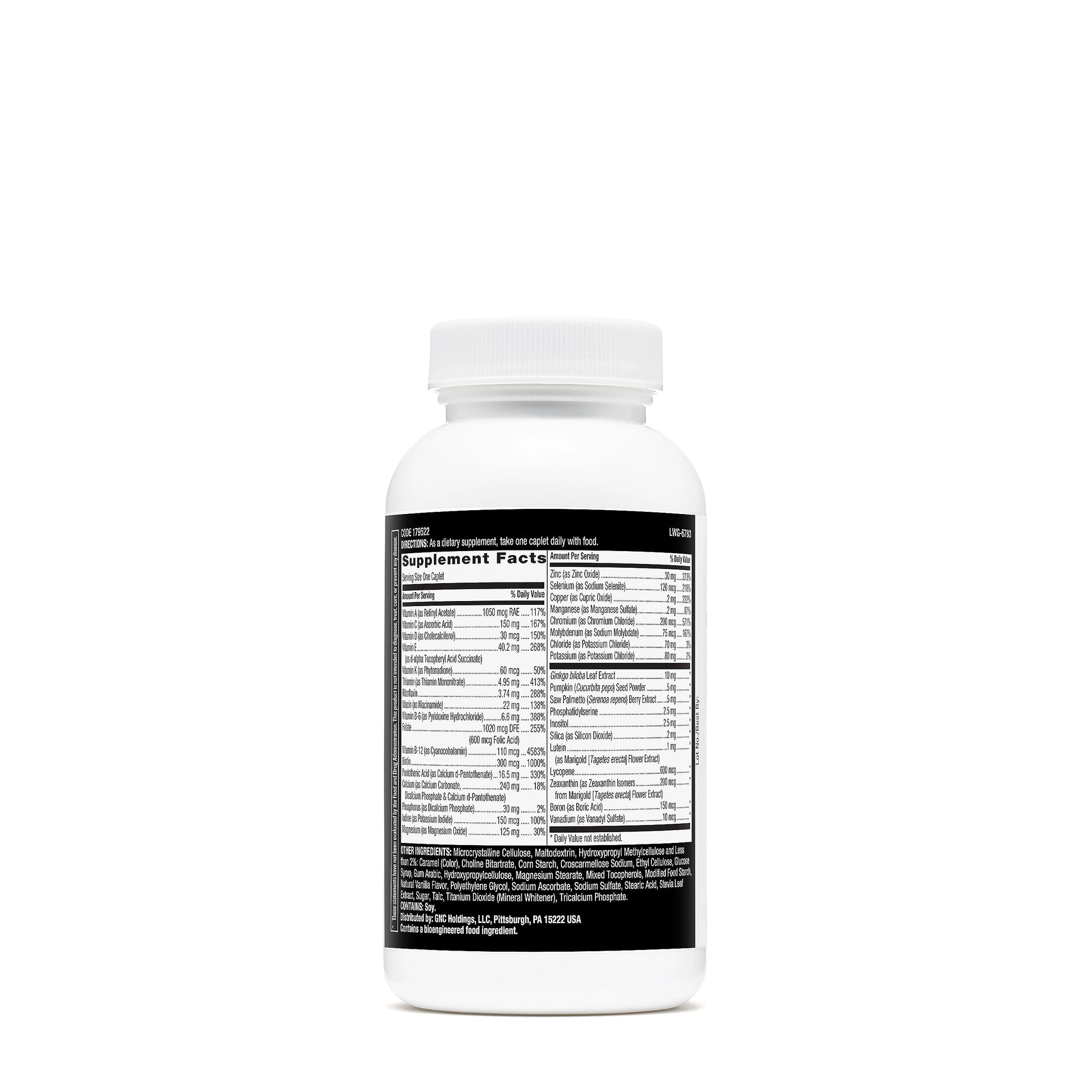 GNC Mega Men 50 Plus One Daily Multivitamin | Supports Prostate Function GNC buy supplements canada