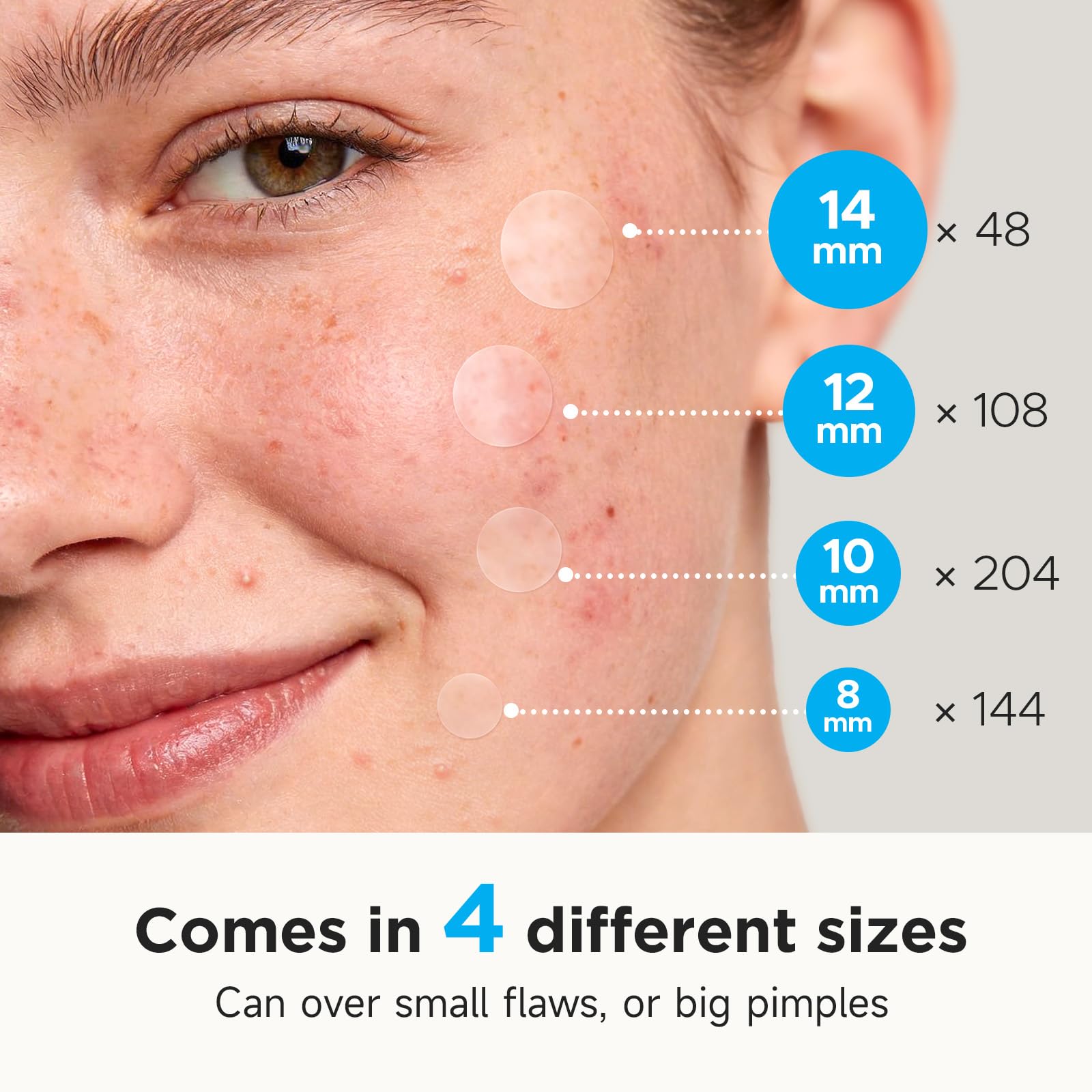Glowpatch Pimple Patches for Face (504 Count), FSA Eligible Acne Patch Bulk, Zit Stickers 4 Sizes, Hydrocolloid Spot Stickers Glowpatch buy supplements canada