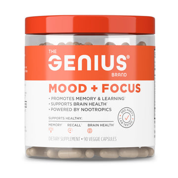 The Genius Brand Mood + Focus Nootropic – 400mg Organic Lion’s Mane, Alpha GPC & Citicoline – Memory & Focus Supplement – 30 Servings The Genius Brand buy supplements canada