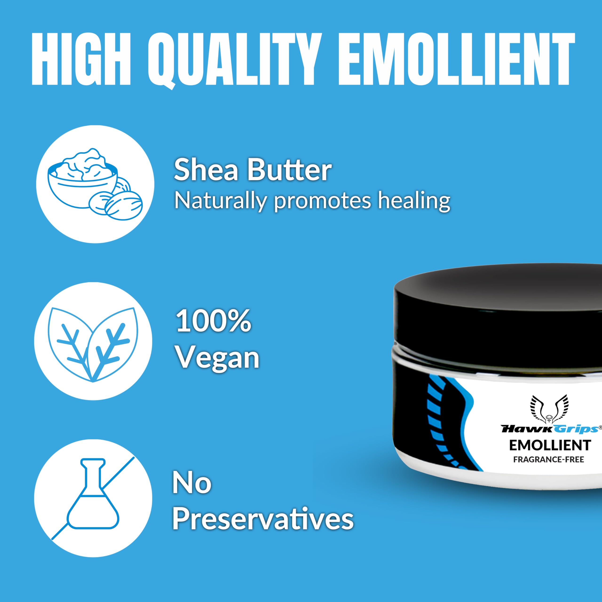 HawkGrips 8oz Massage Emollient and 8oz Massage Cream Bundle, Unscented, IASTM Massage, Cupping Therapy, Whole Body Muscle Cream, Deep Tissue Professional Massage Therapy HawkGrips buy supplements canada