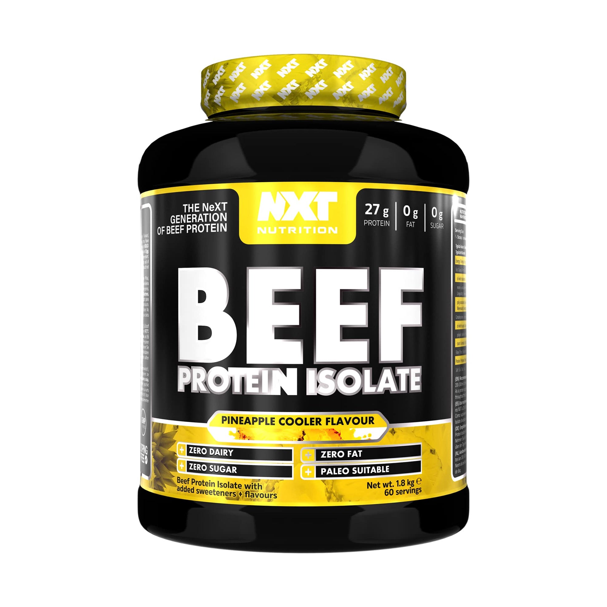 NXT Nutrition Beef Protein Isolate Powder - Protein Powder High in Natural Amino Acids NXT Nutrition buy supplements canada